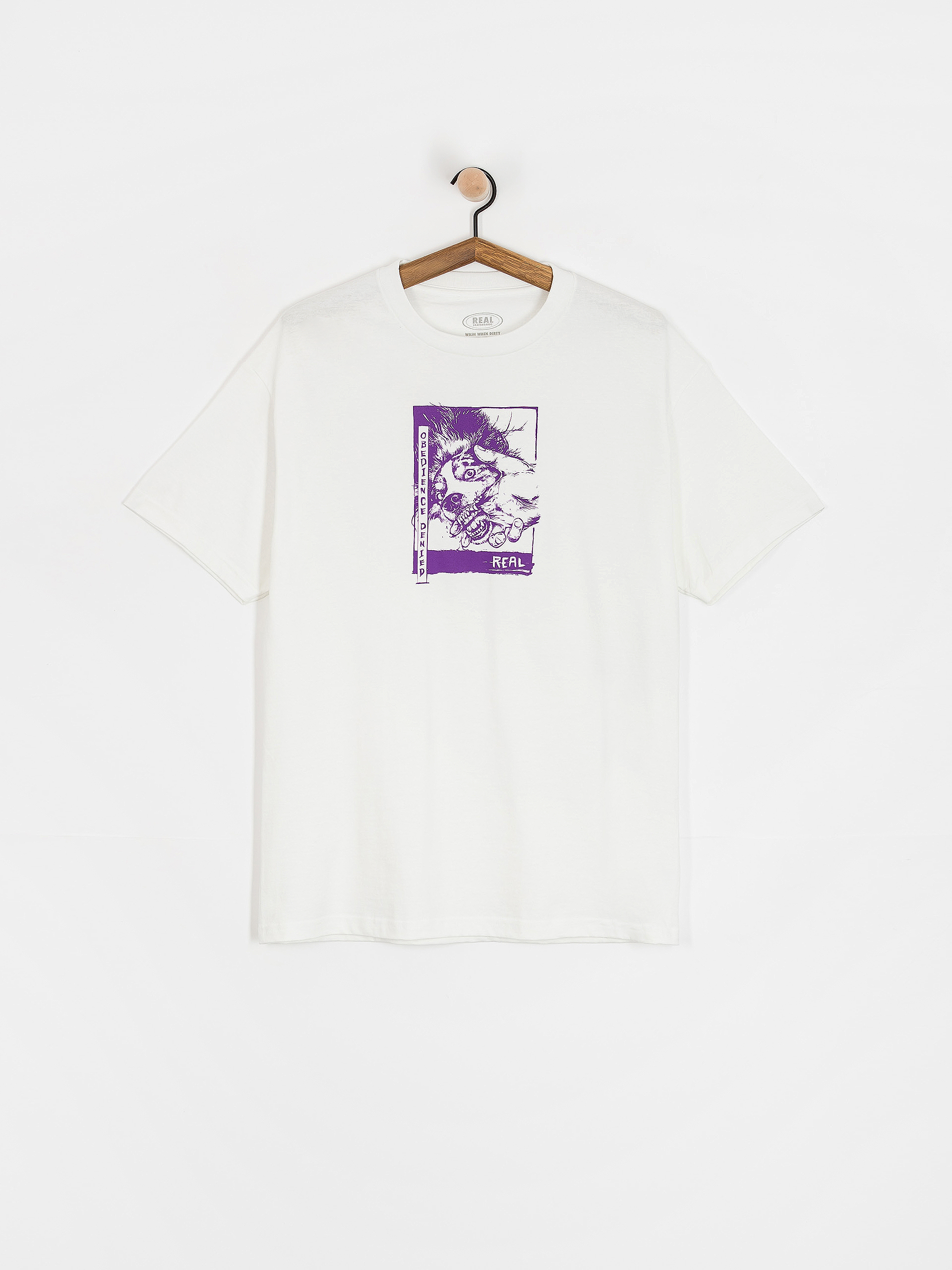 Real T-Shirt Obedience Denied Reup (white)