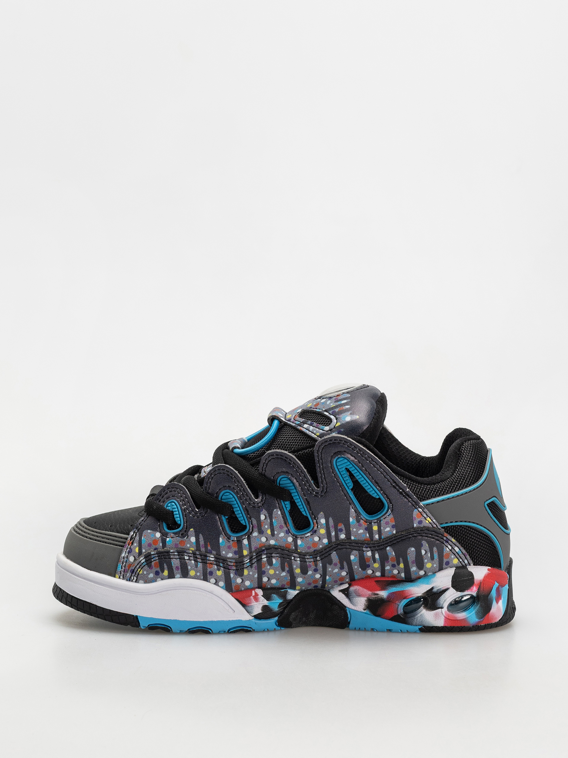 Osiris D3 OG Shoes (black/grey/drips)