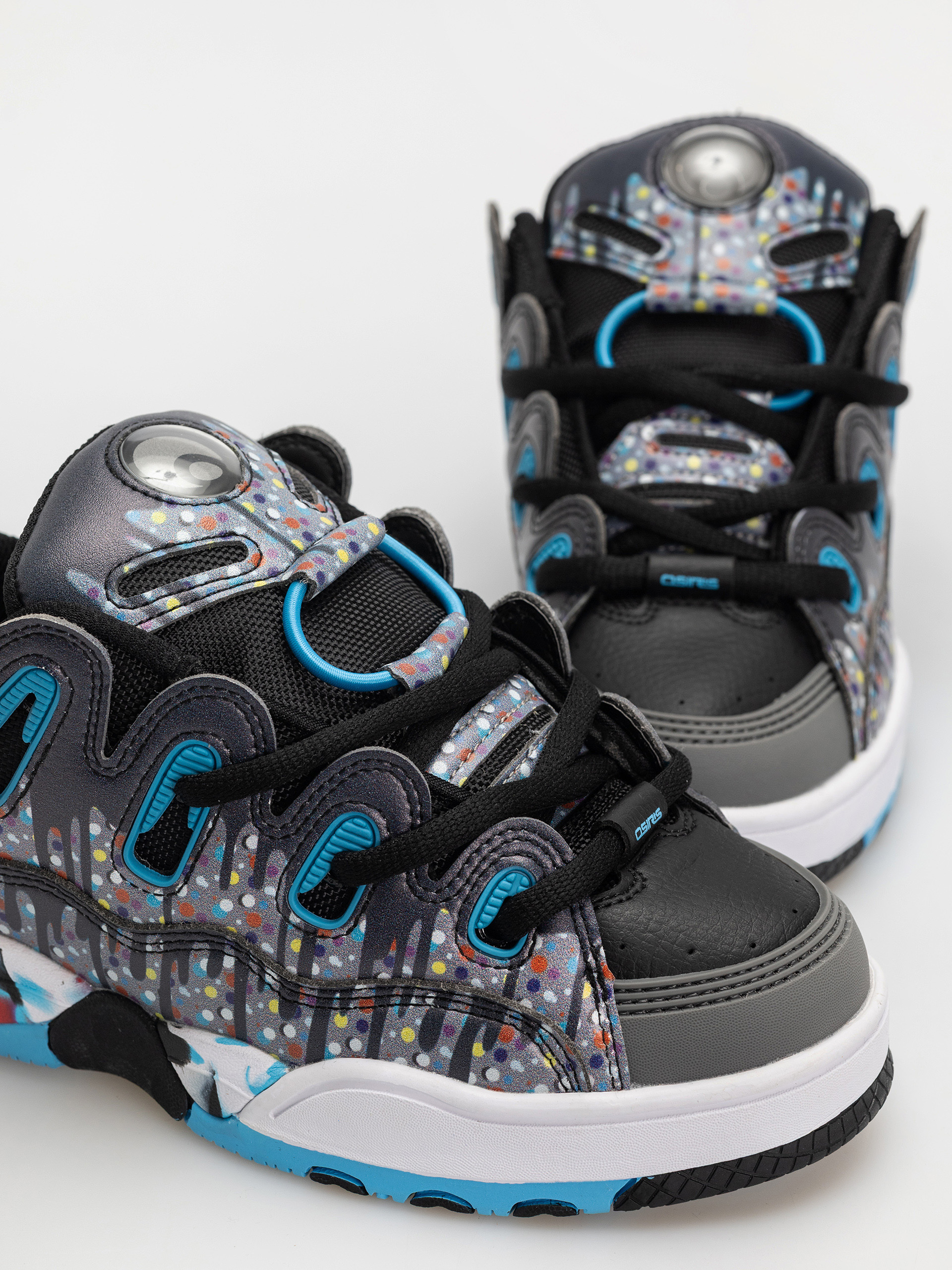 Osiris D3 OG Shoes (black/grey/drips)
