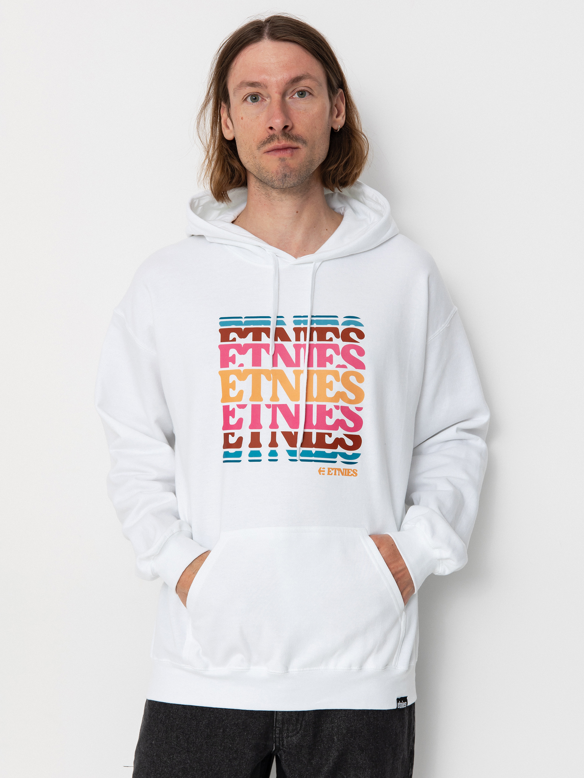 Etnies Stack Retro HD Hoodie (white)