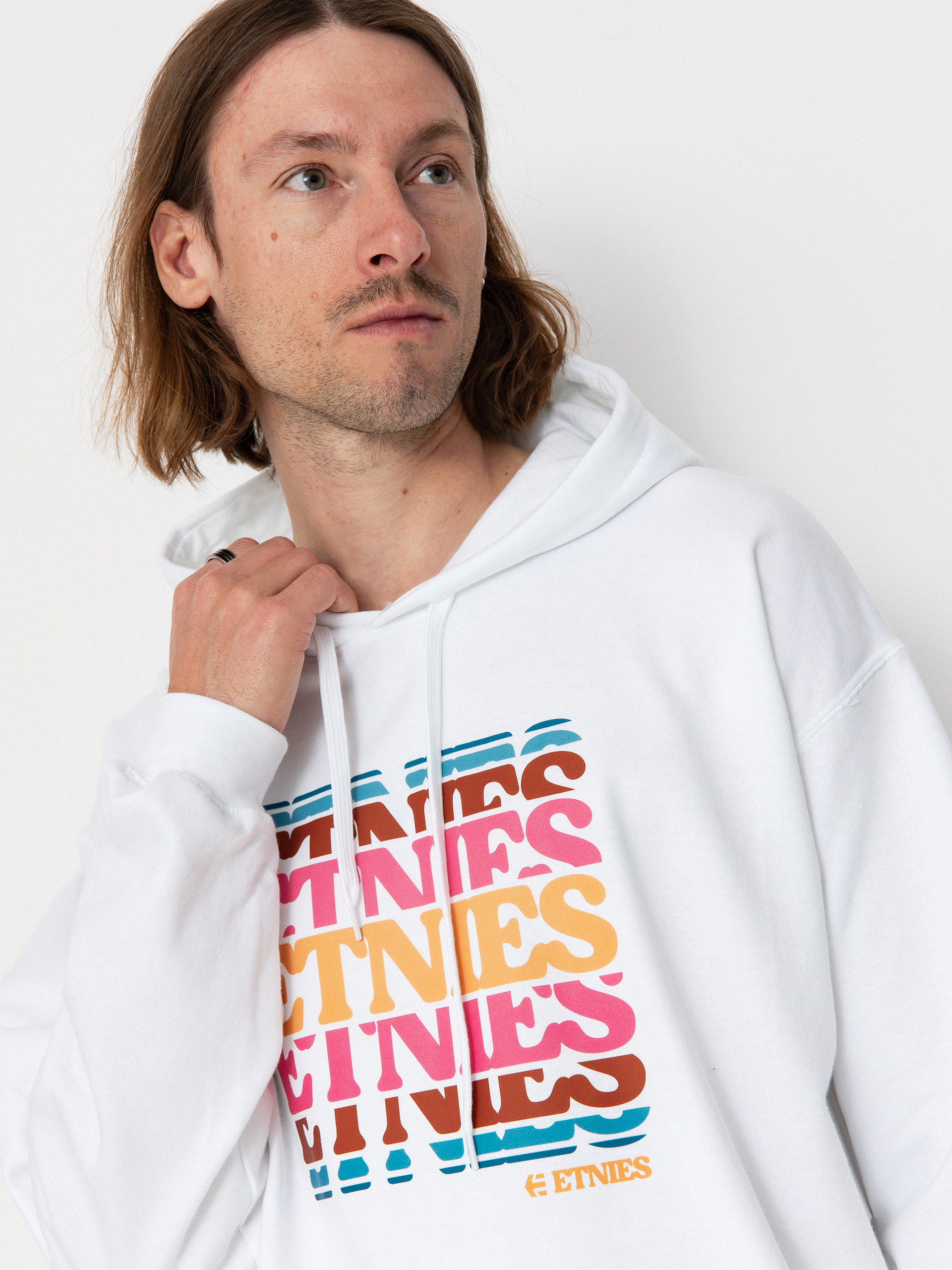 Etnies Stack Retro HD Hoodie (white)