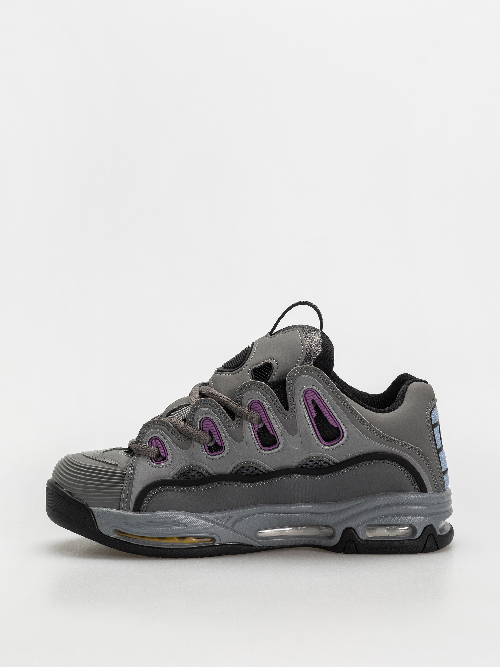 Osiris Shoes D3 2001 (grey/purple/yellow)