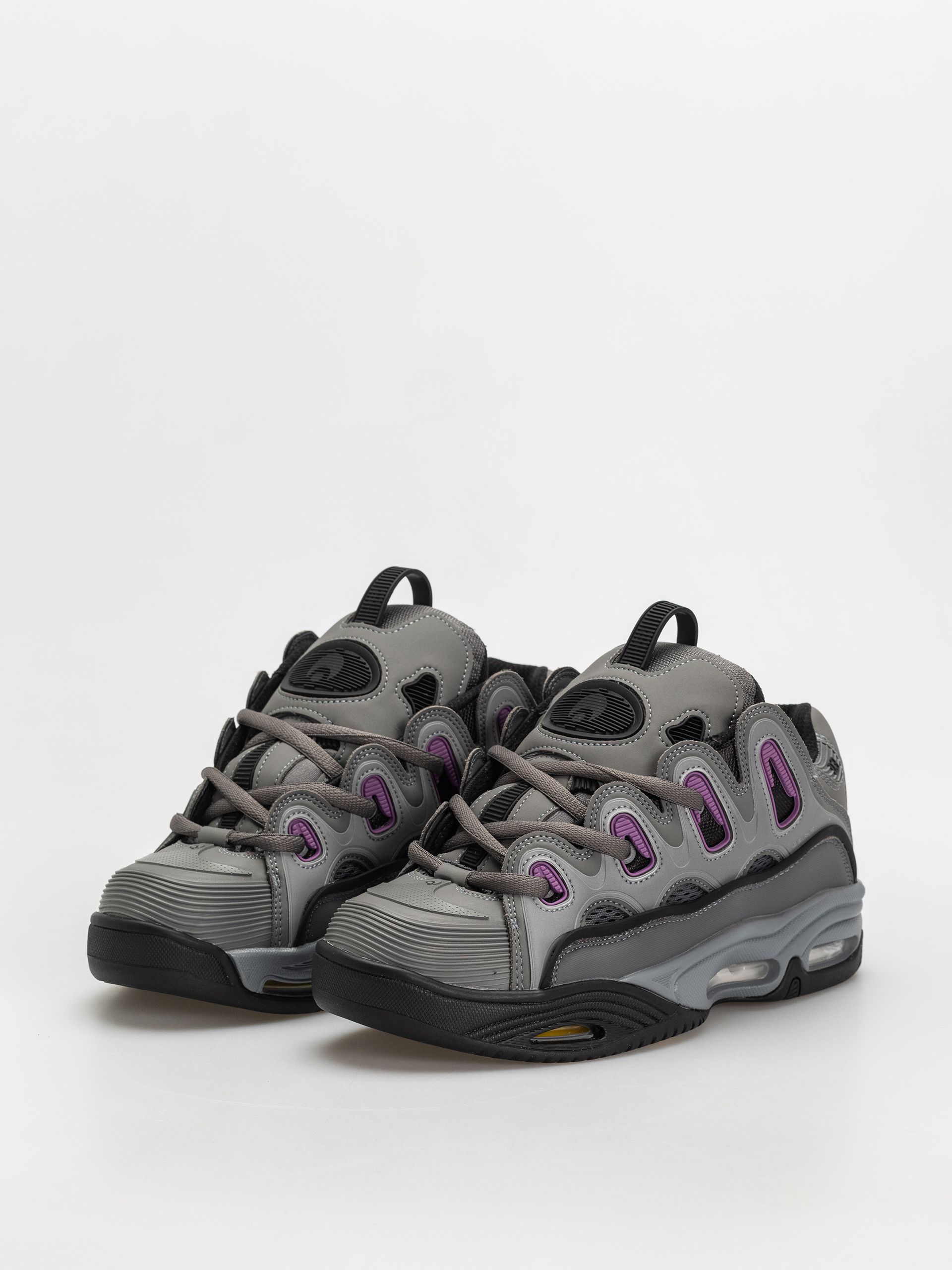 Osiris Shoes D3 2001 (grey/purple/yellow)