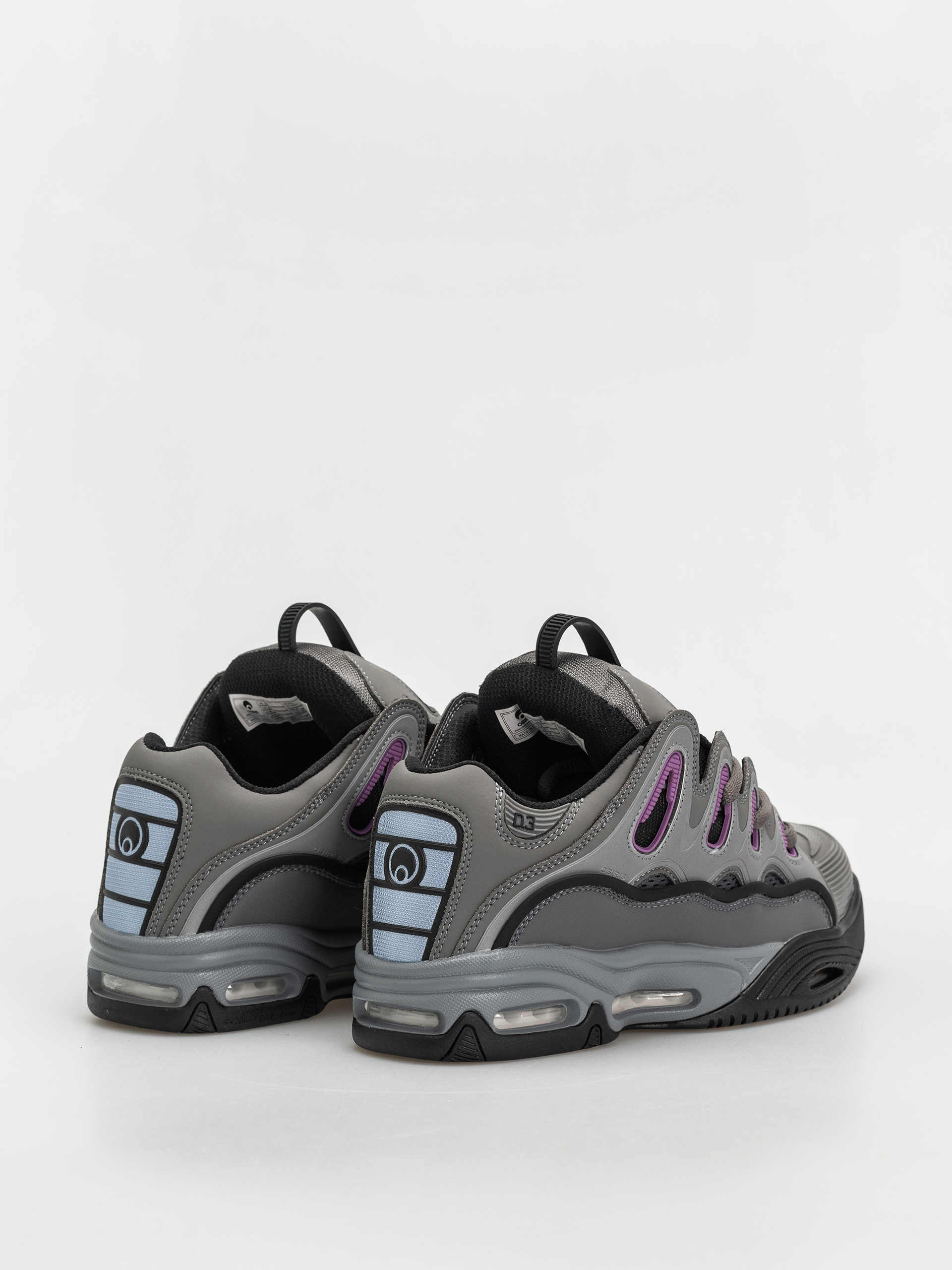 Osiris Shoes D3 2001 (grey/purple/yellow)
