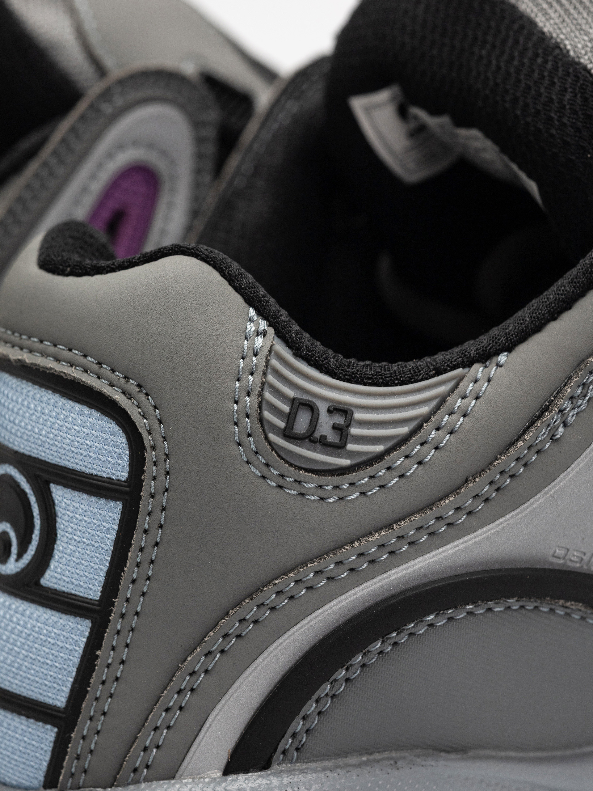 Osiris Shoes D3 2001 (grey/purple/yellow)