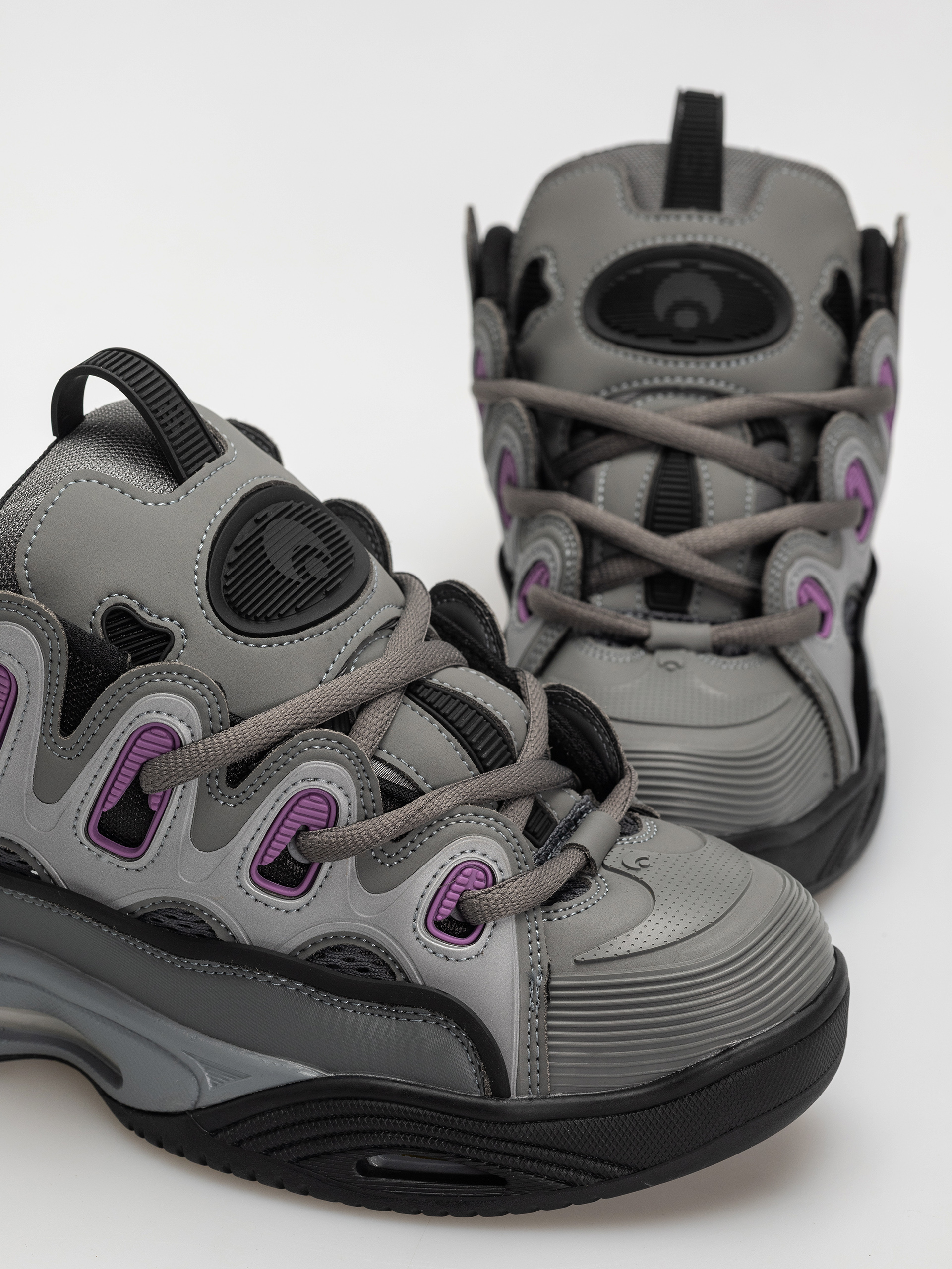Osiris Shoes D3 2001 (grey/purple/yellow)