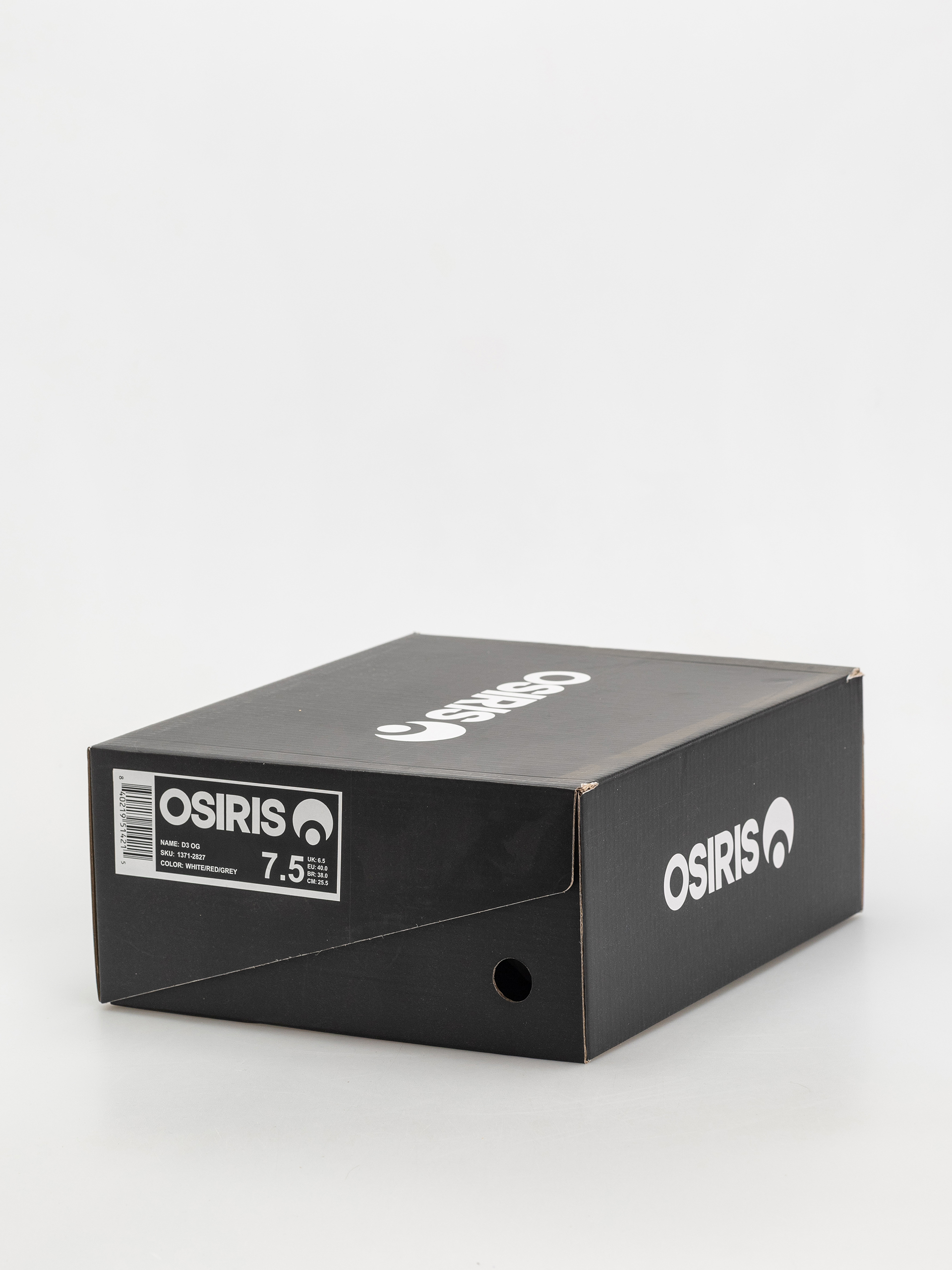 Osiris D3 OG Schuhe (white/red/grey)