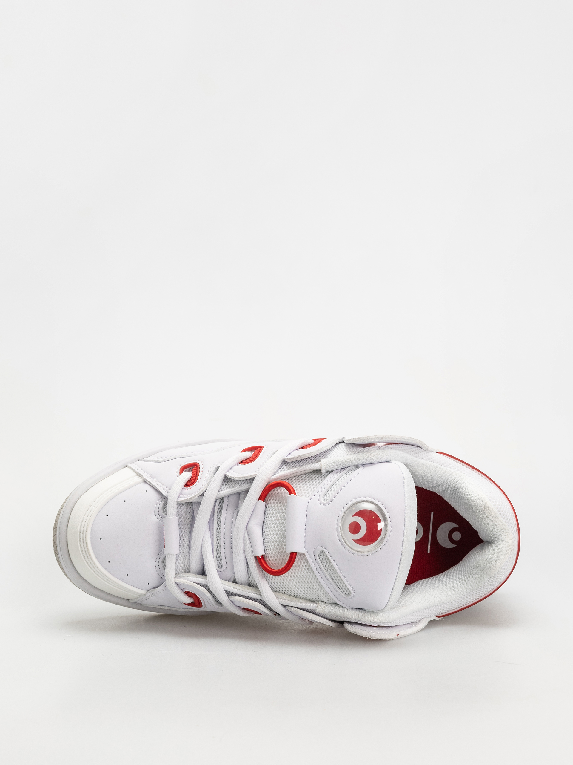 Osiris D3 OG Shoes (white/red/grey)