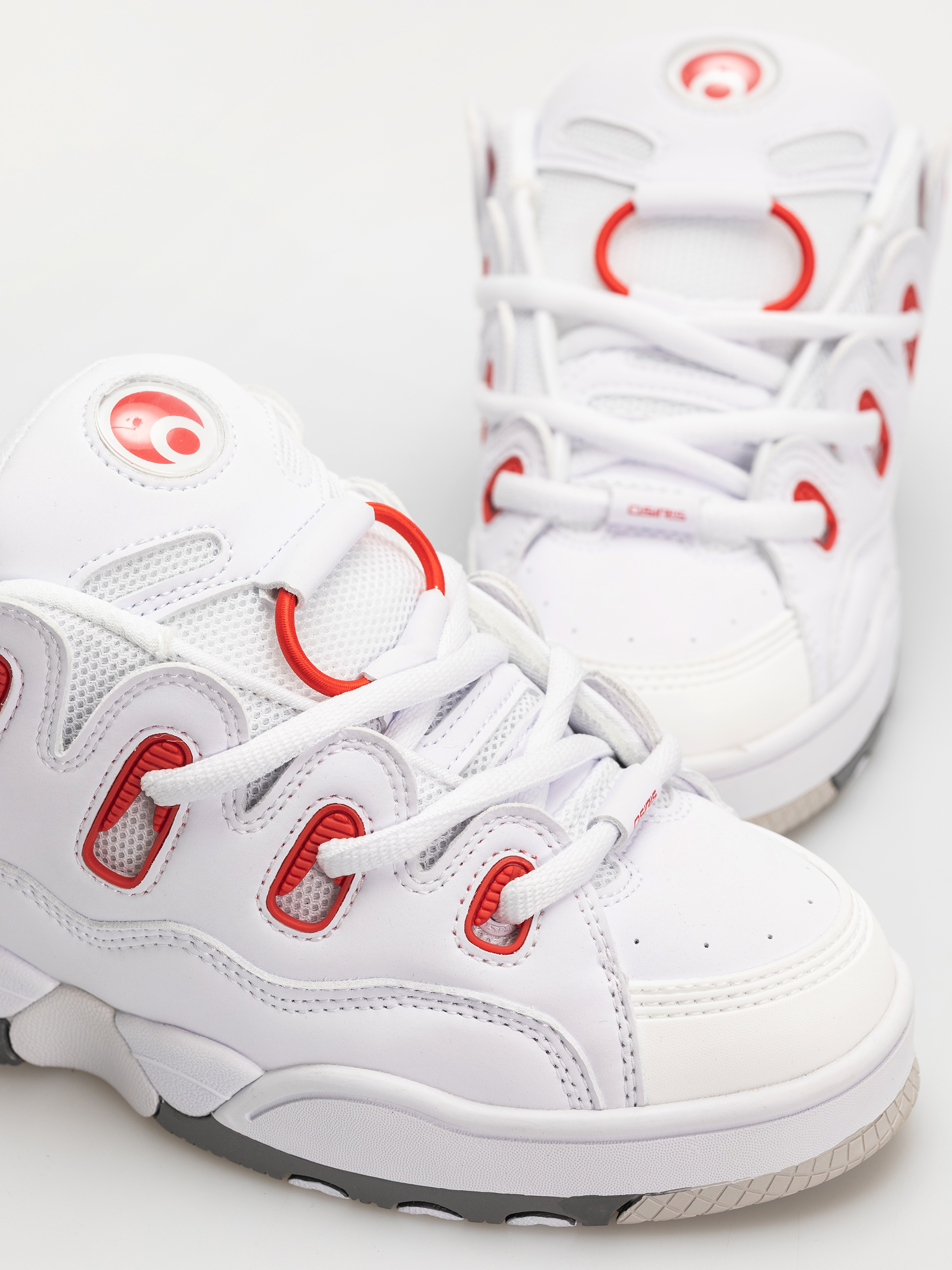 Osiris D3 OG Shoes (white/red/grey)