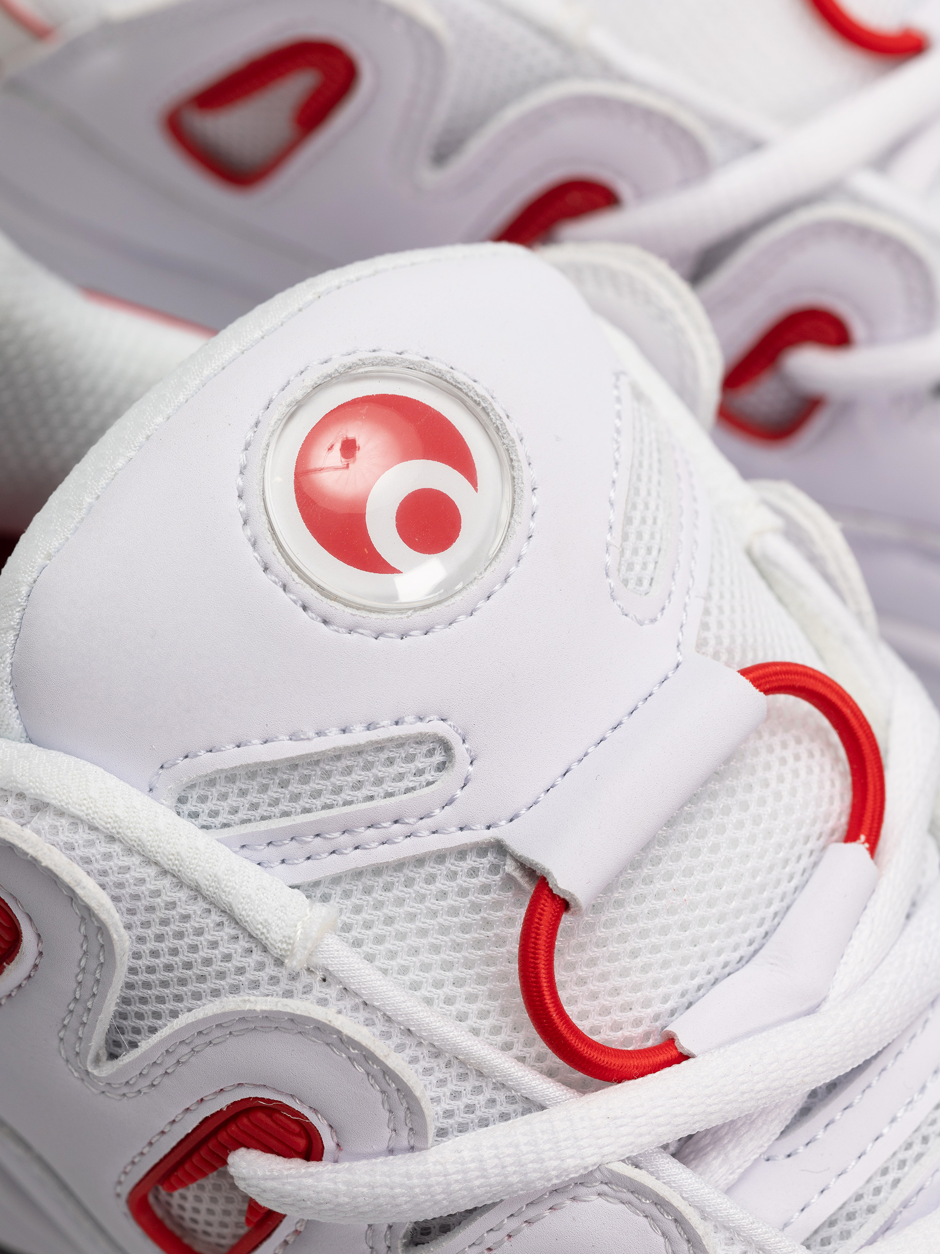 Osiris D3 OG Schuhe (white/red/grey)