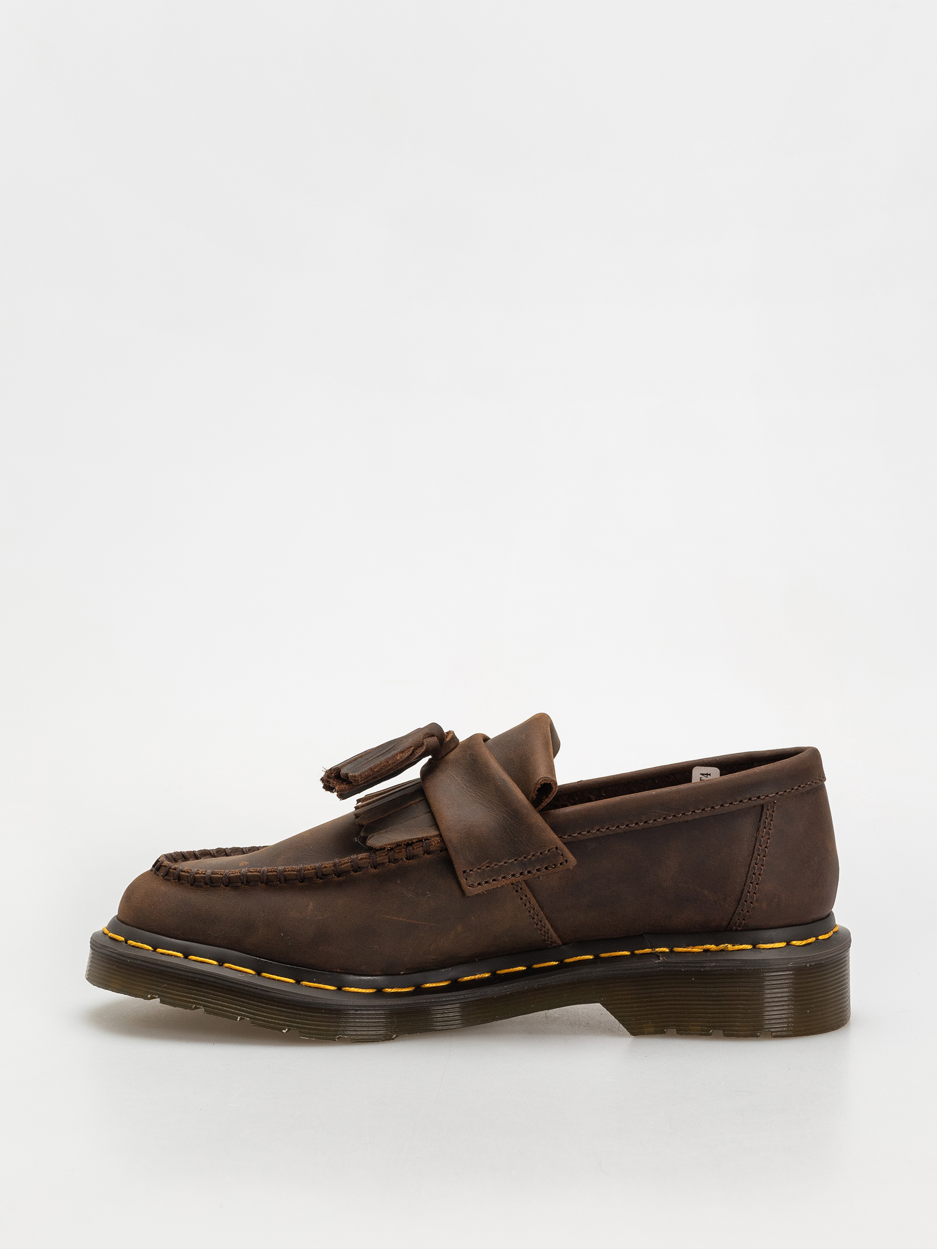 Dr. Martens Adrian Tassel Loafer Shoes (dark brown crazy horse)