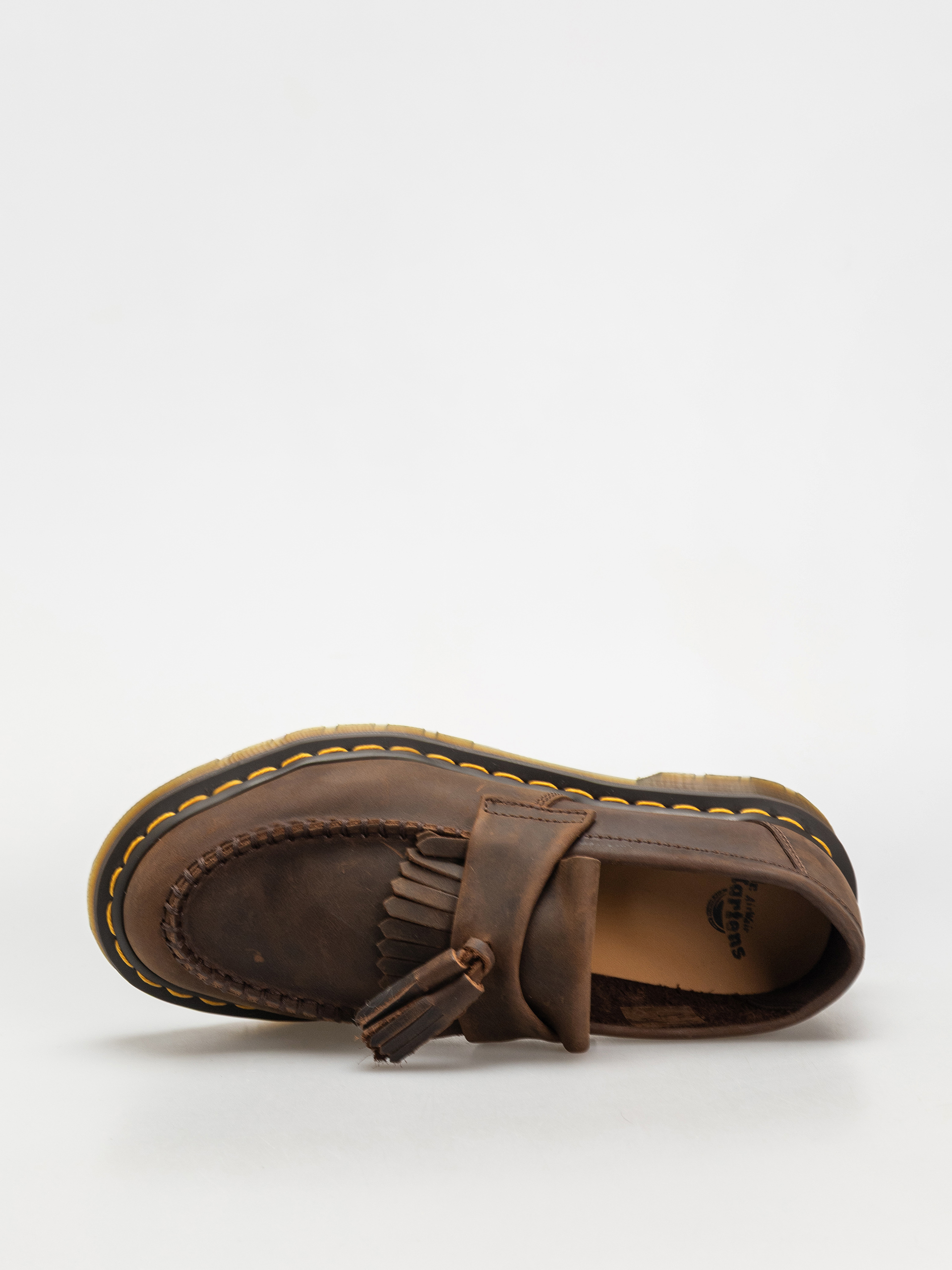Dr. Martens Adrian Tassel Loafer Shoes (dark brown crazy horse)
