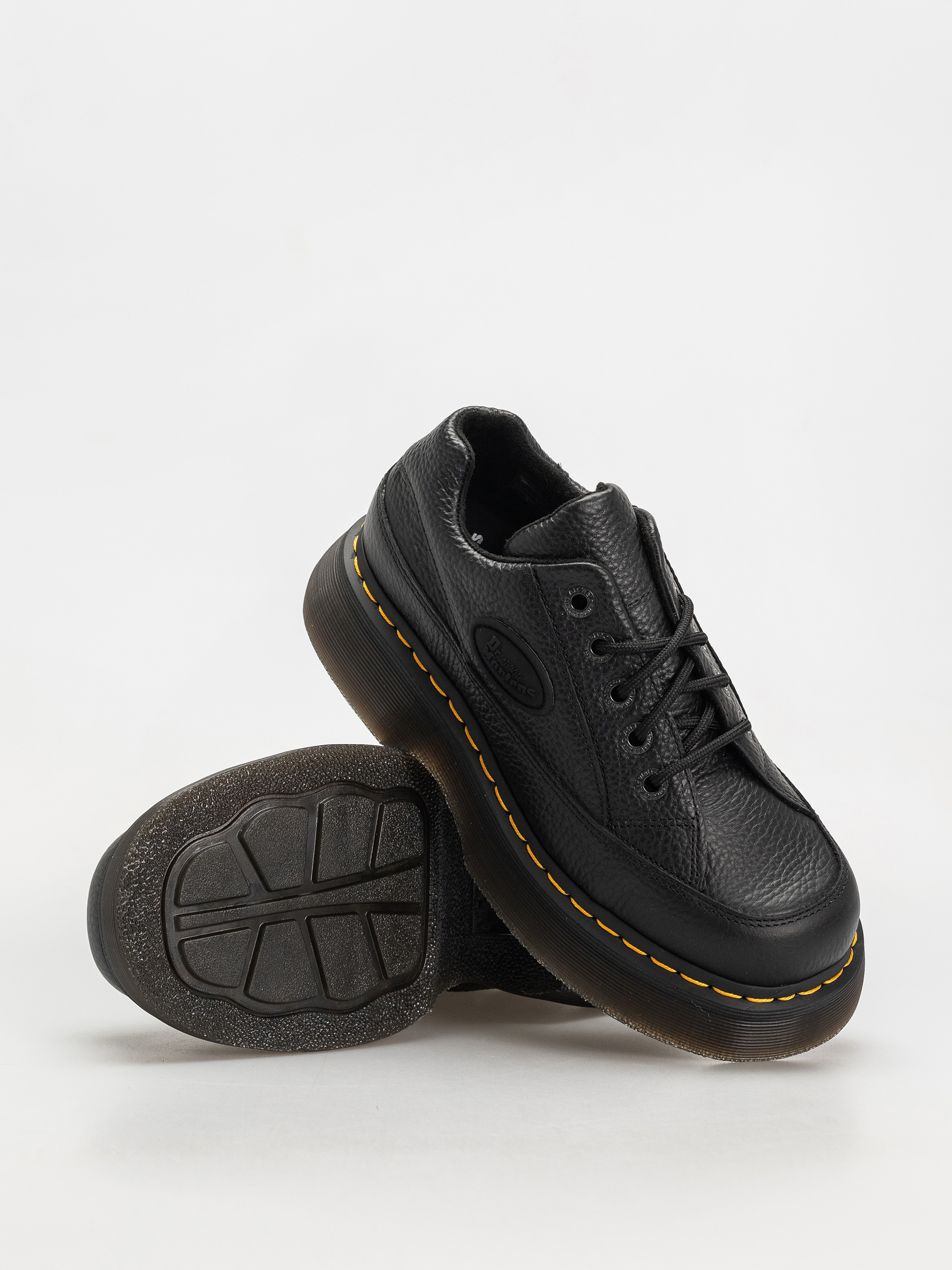 Dr. Martens ブラック 5 UK Dr. Martens Buzz 5 Eye Wmn Shoes - black (black milled nappa)