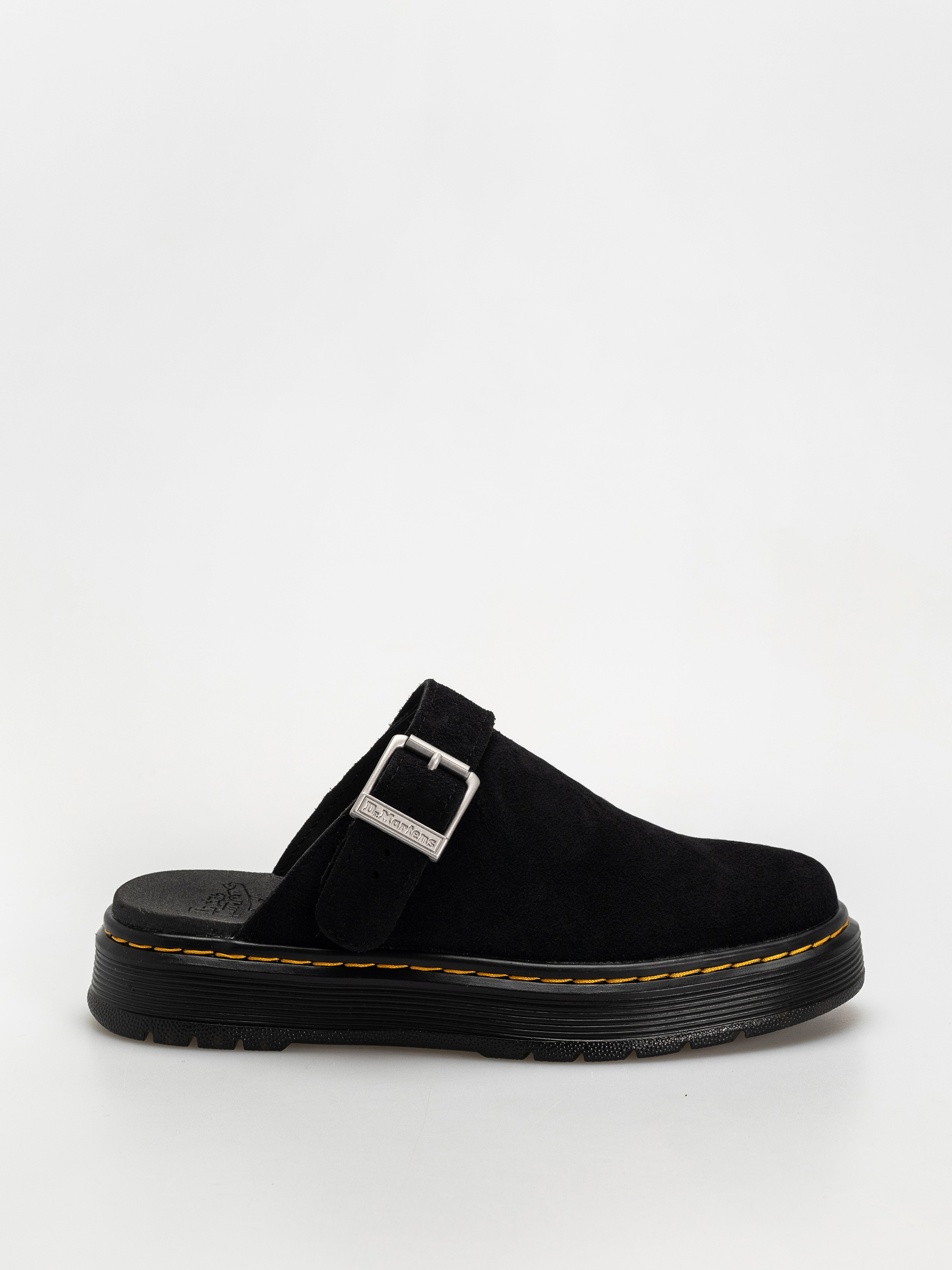Dr. Martens Brookline Mule Shoes - black (black bronx suede)