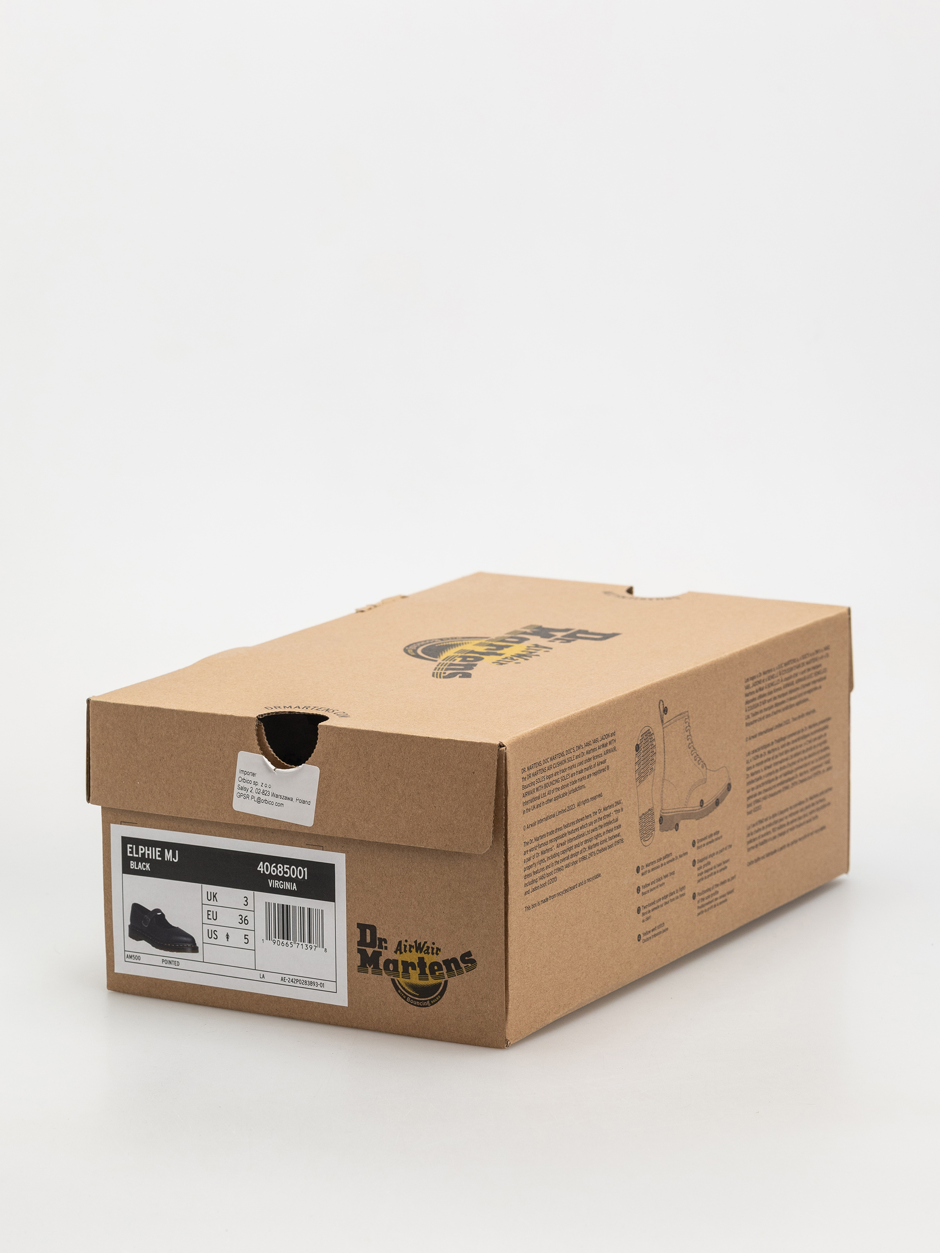 Dr. Martens Elphie Mary Jane Wmn Schuhe (black virginia)