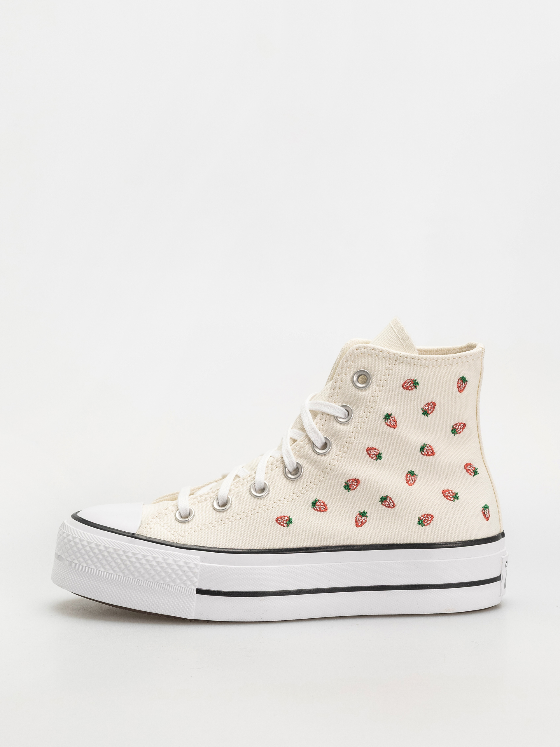 Converse Chuck Taylor All Star Lift Hi Wmn Chucks (egret/soft red/white)