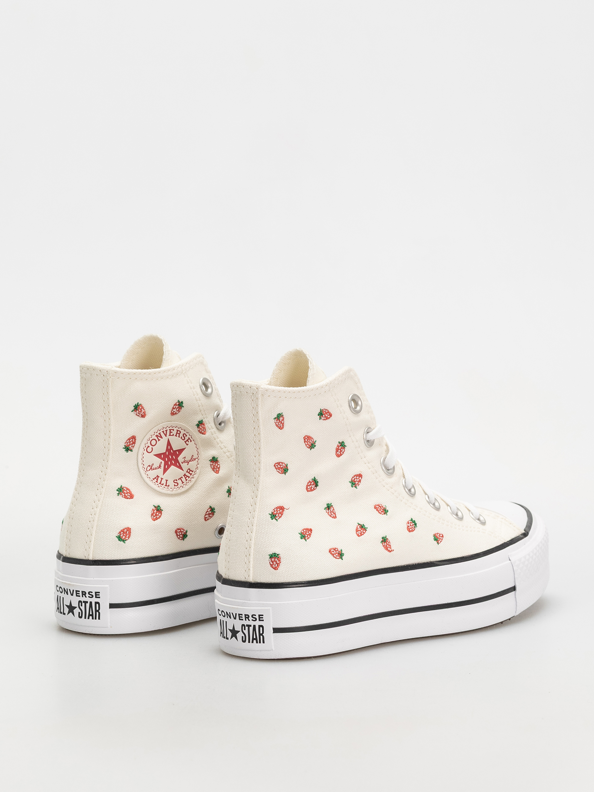 Converse Chuck Taylor All Star Lift Hi Wmn Chucks (egret/soft red/white)