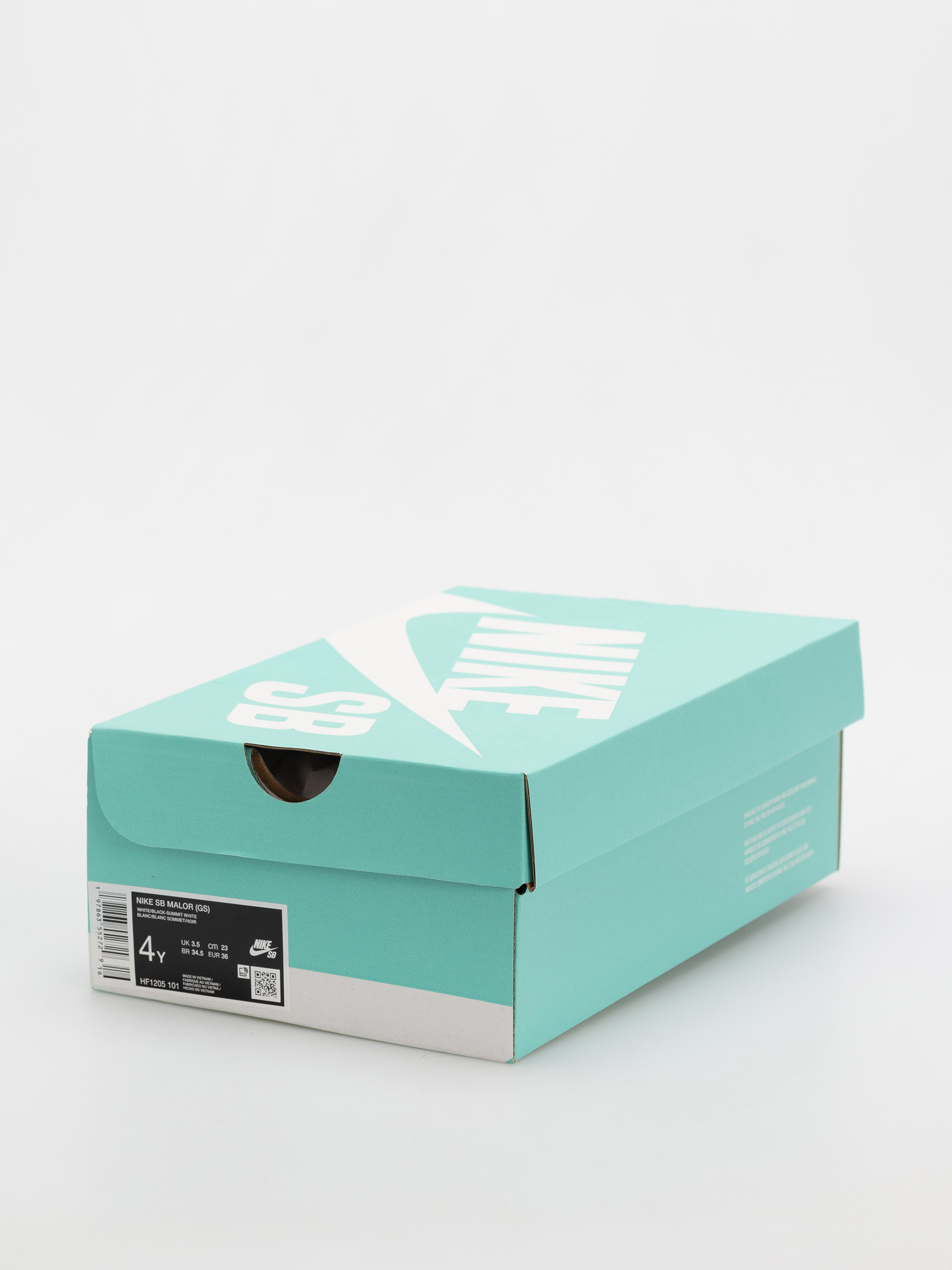 Nike SB Malor JR Shoes (white/black summit white gum light brown)