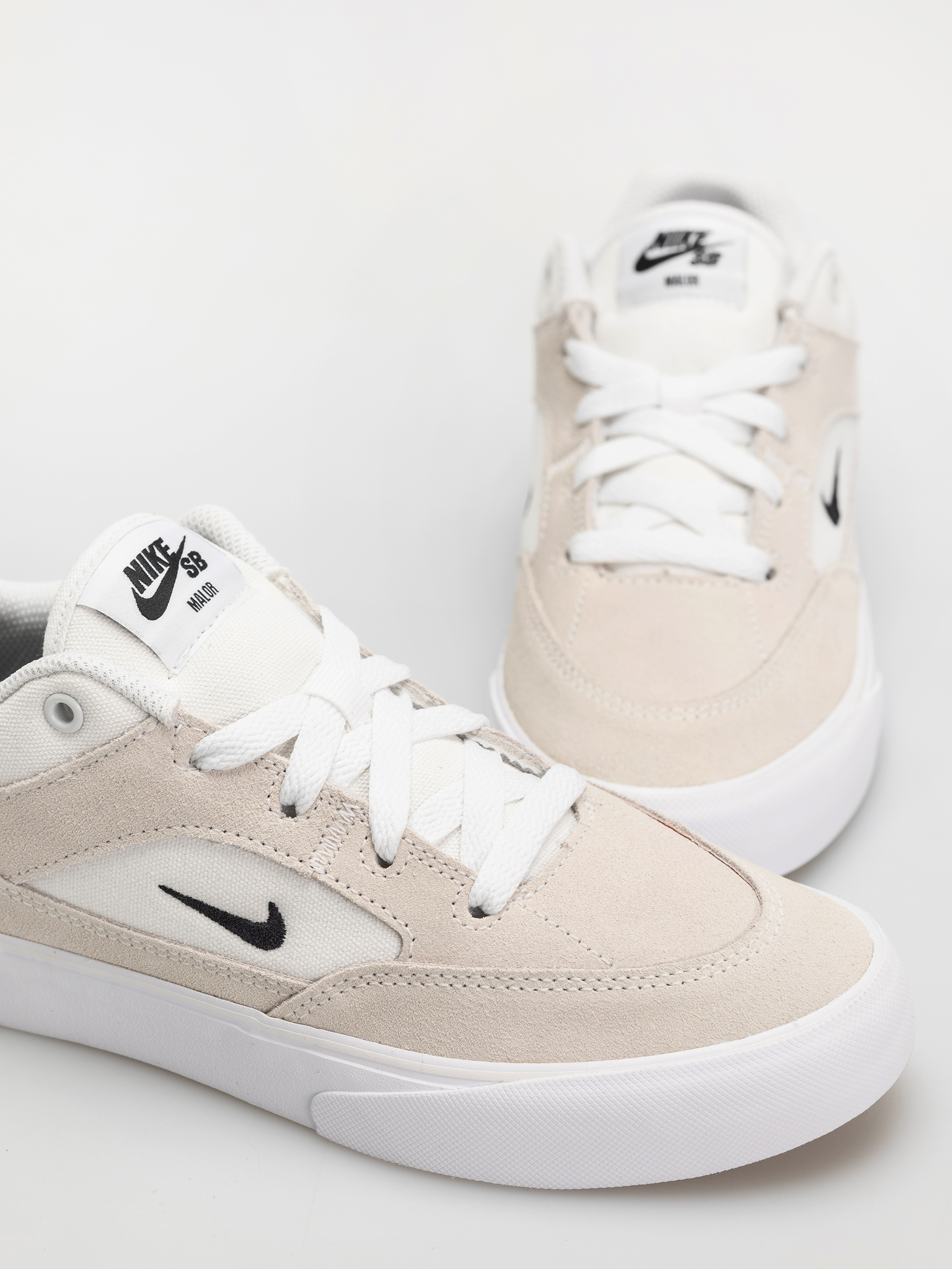 Nike SB Malor JR Shoes (white/black summit white gum light brown)
