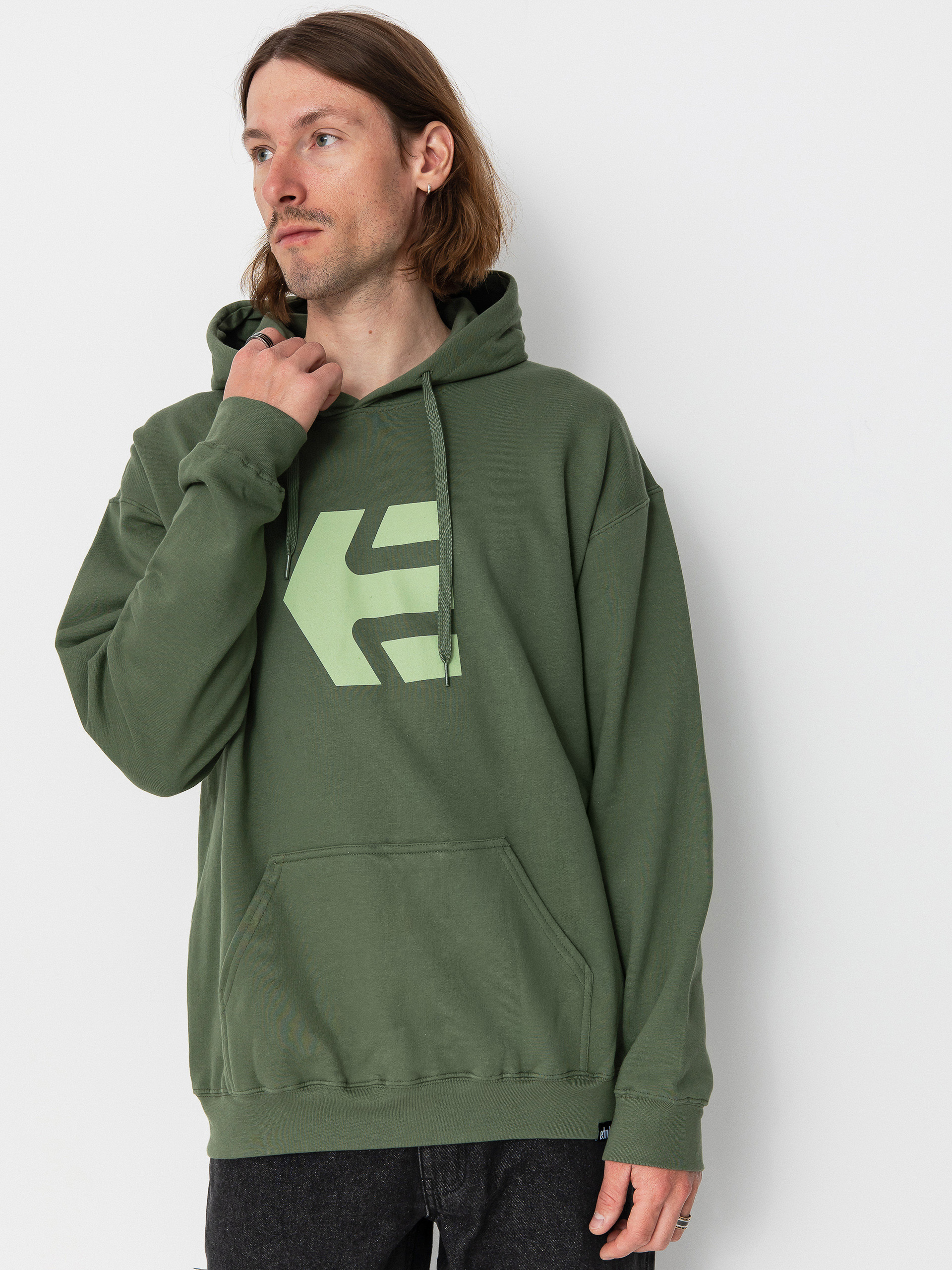 Etnies Classic Icon HD Hoodie (olive)
