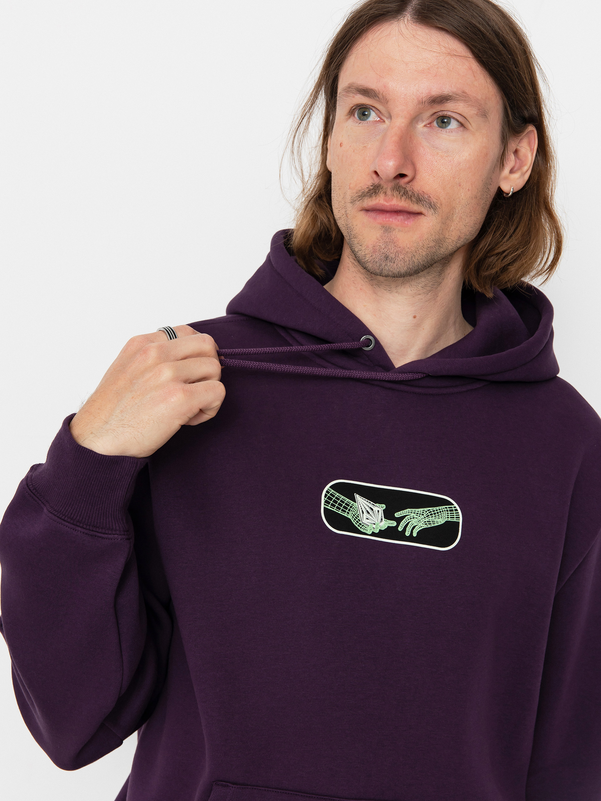 Volcom Noder HD Hoodie (grape royale)
