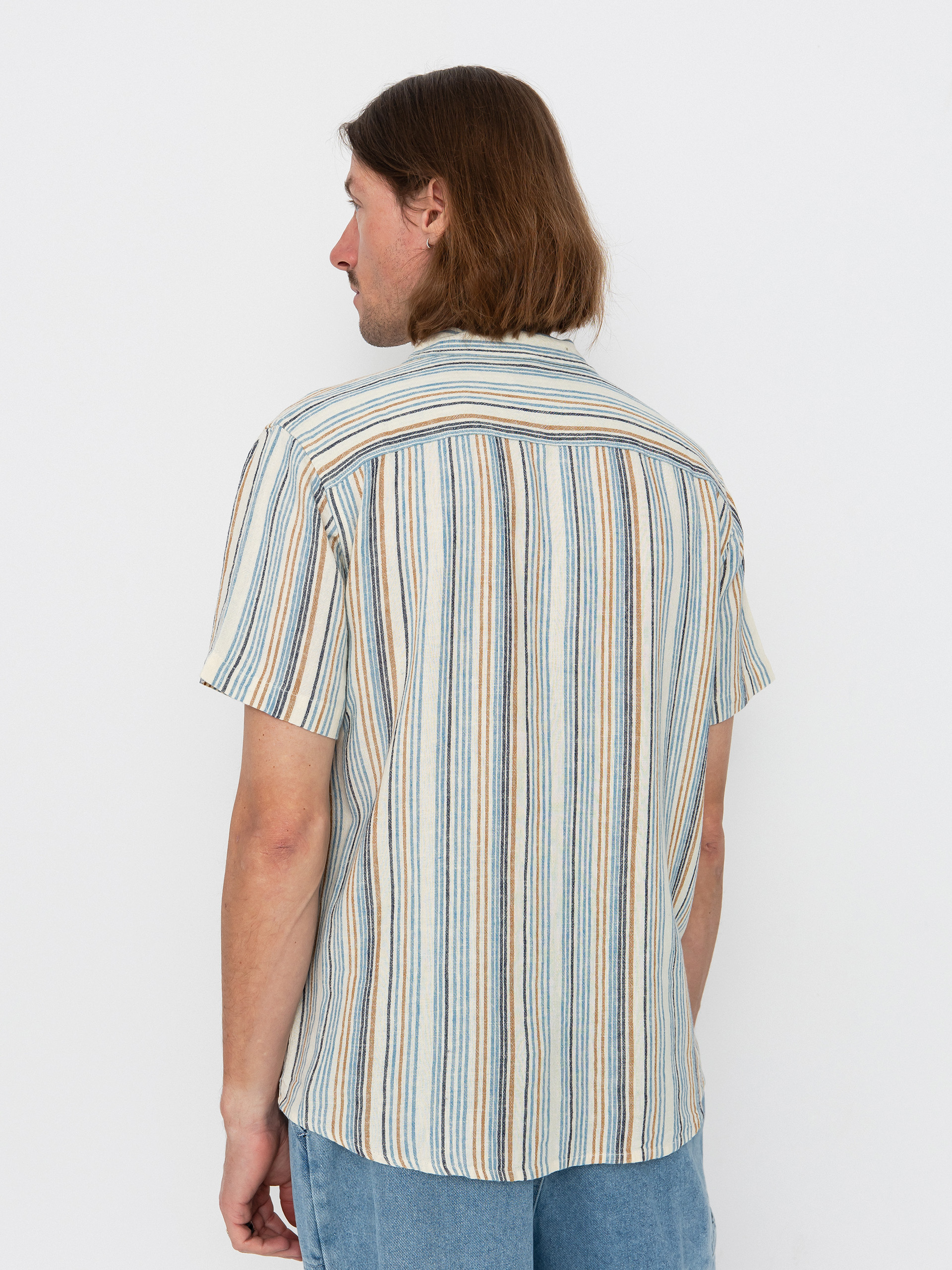 RVCA Exotica Stripe Shirt (natural)