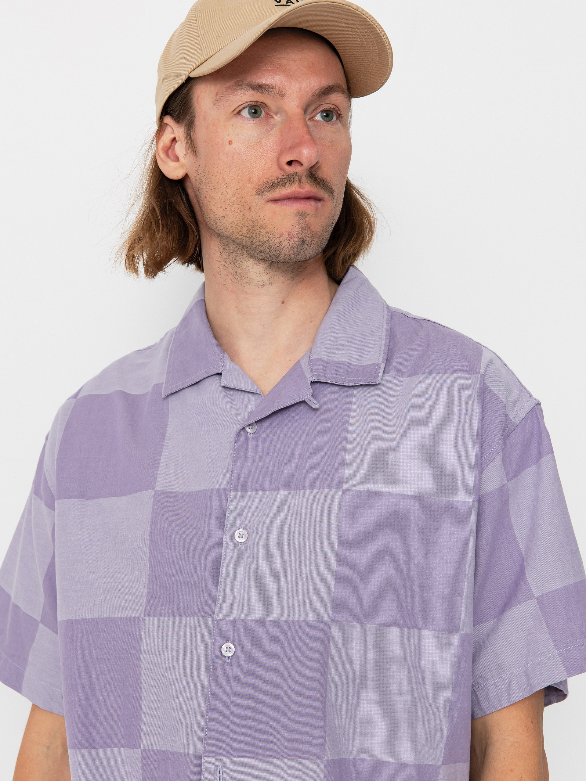 Vans Kessler Checkerboard Shirt (purple haze/eveninghaze)