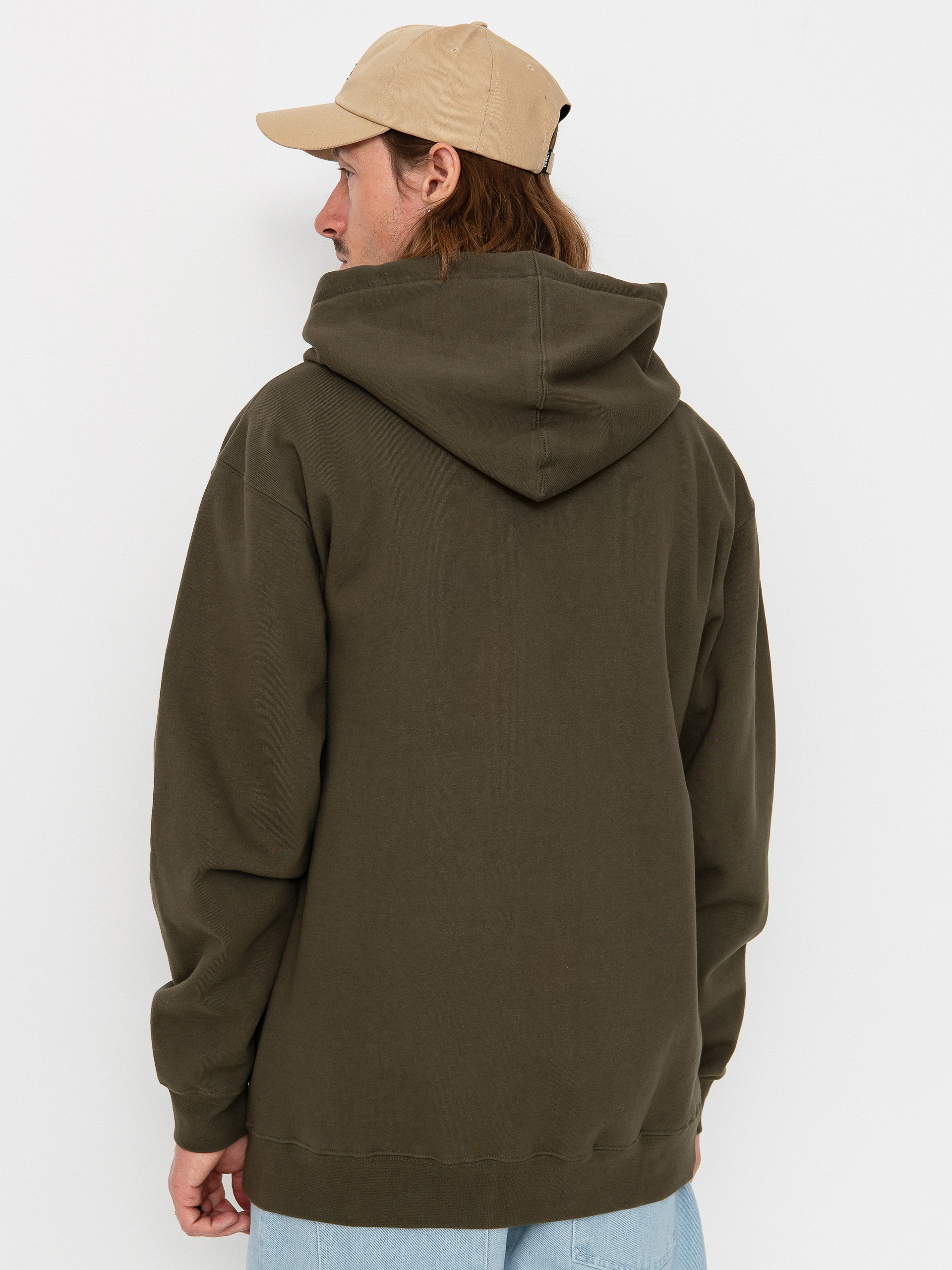 Spitfire Demonseed Script Emb ZHD Hoodie (olive)