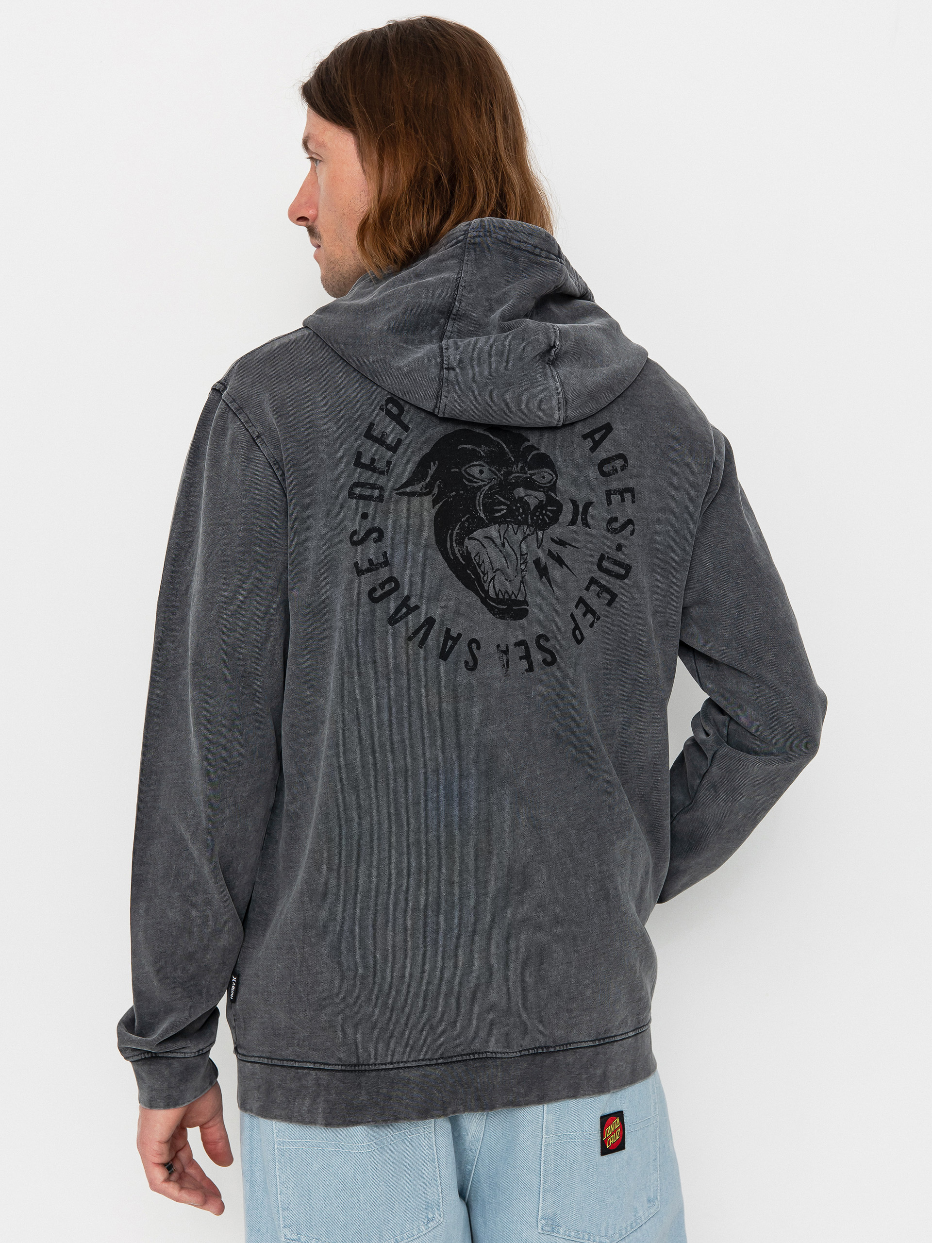 Hurley Hoodie Sider ZHD (dark stone grey)