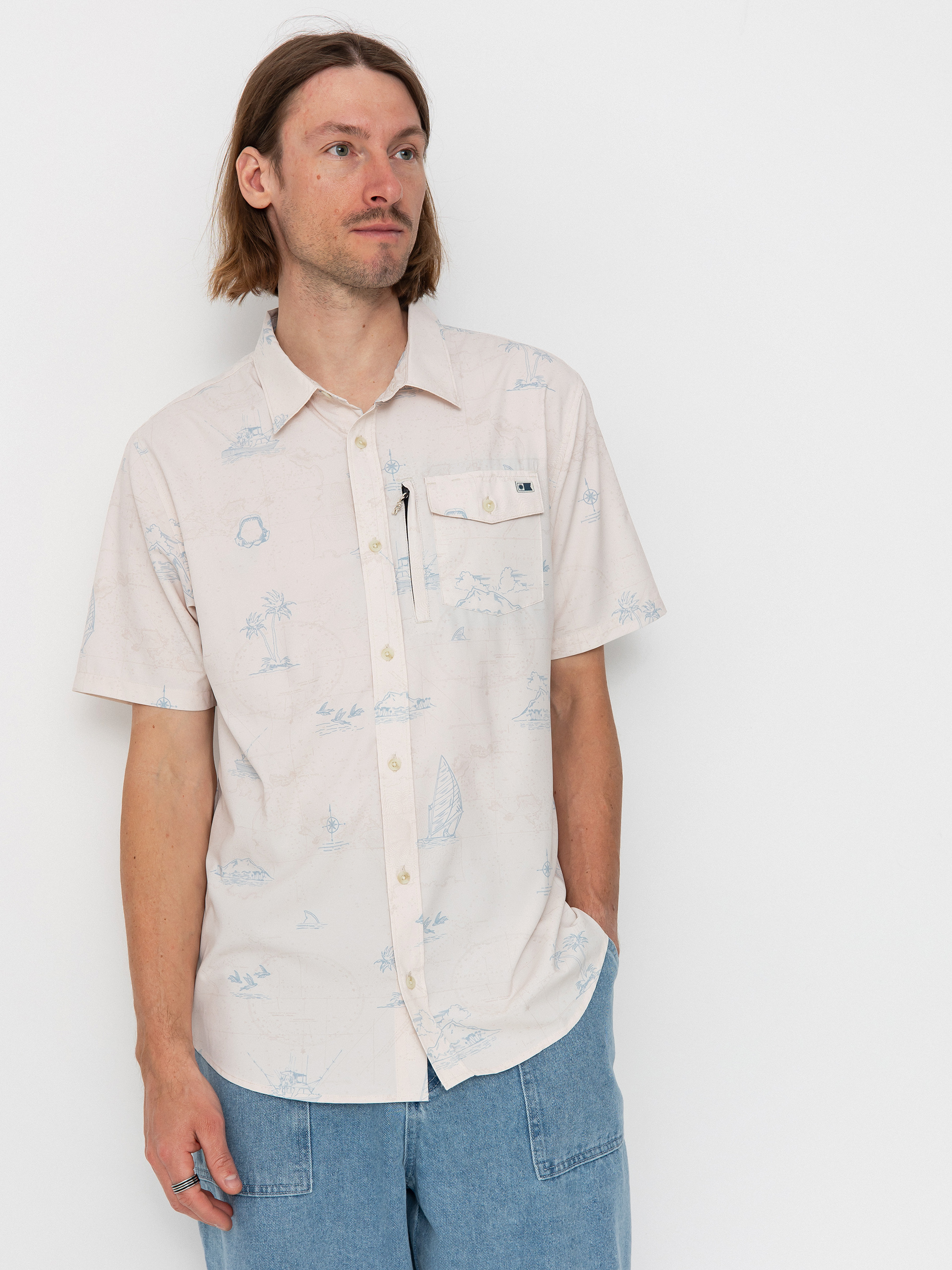 Salty Crew Hemd Helmsman Uv Button Up