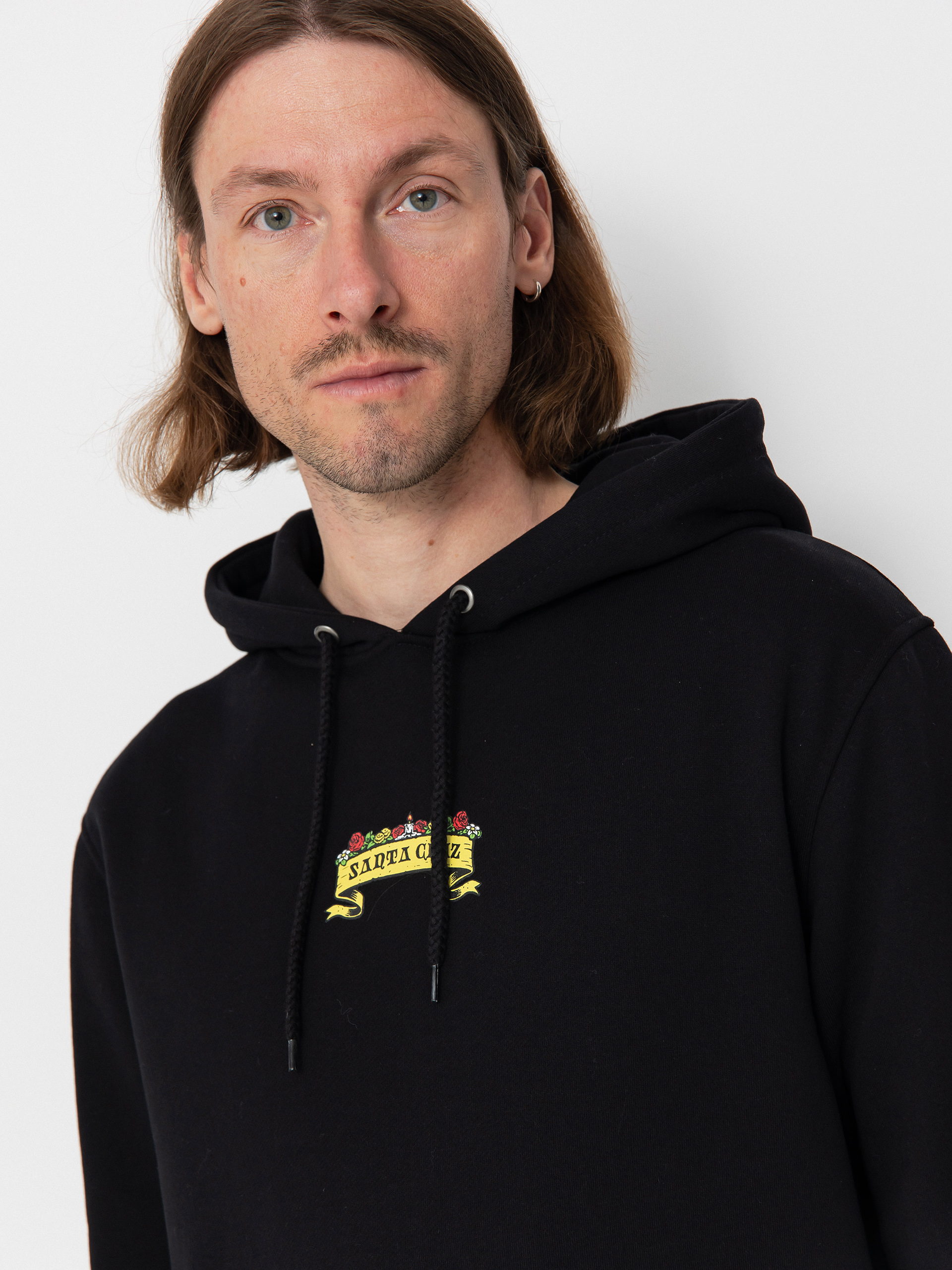 Santa Cruz Hoodie Guzman Scroll Front HD (black)