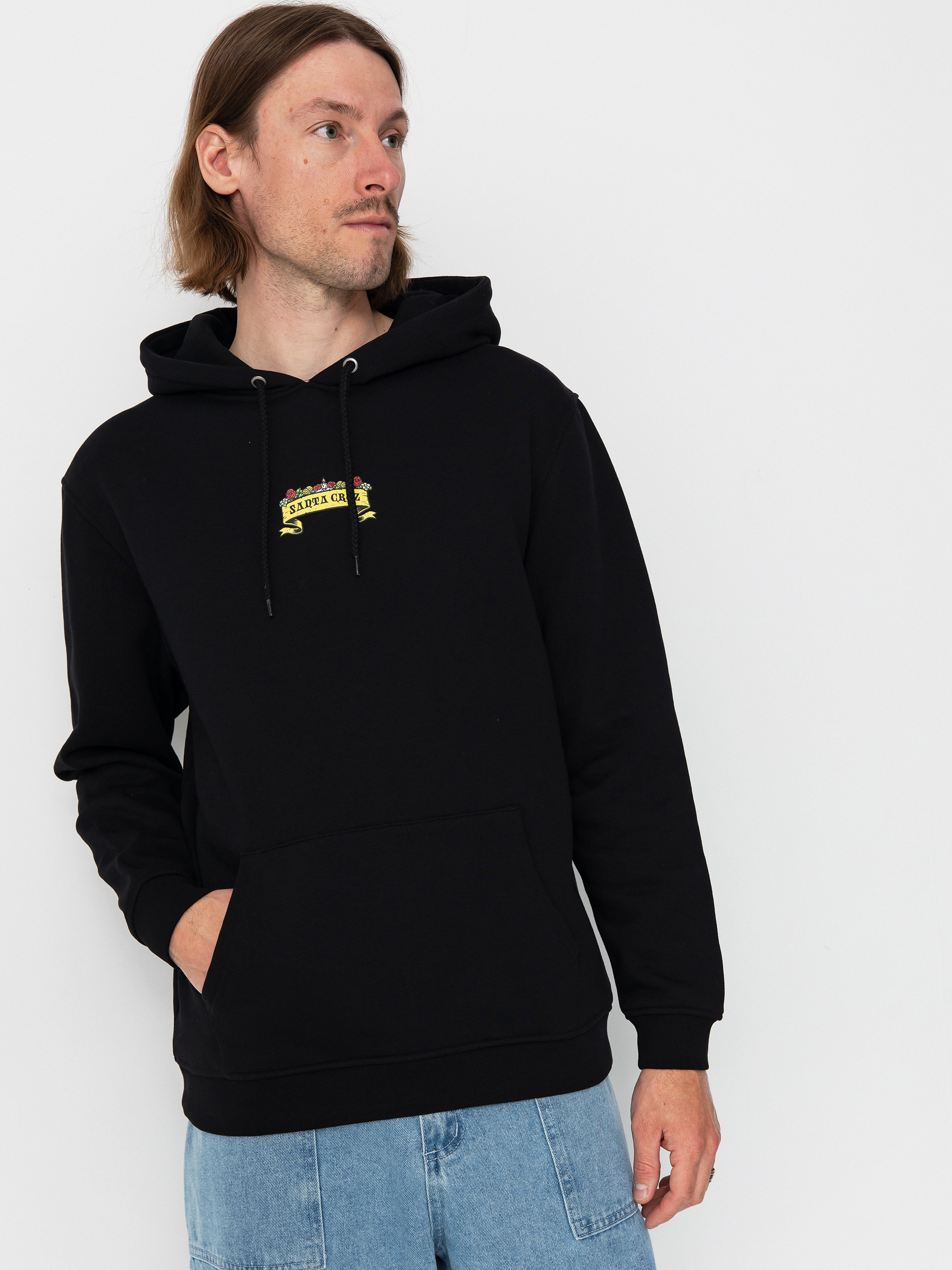 Santa Cruz Hoodie Guzman Scroll Front HD (black)
