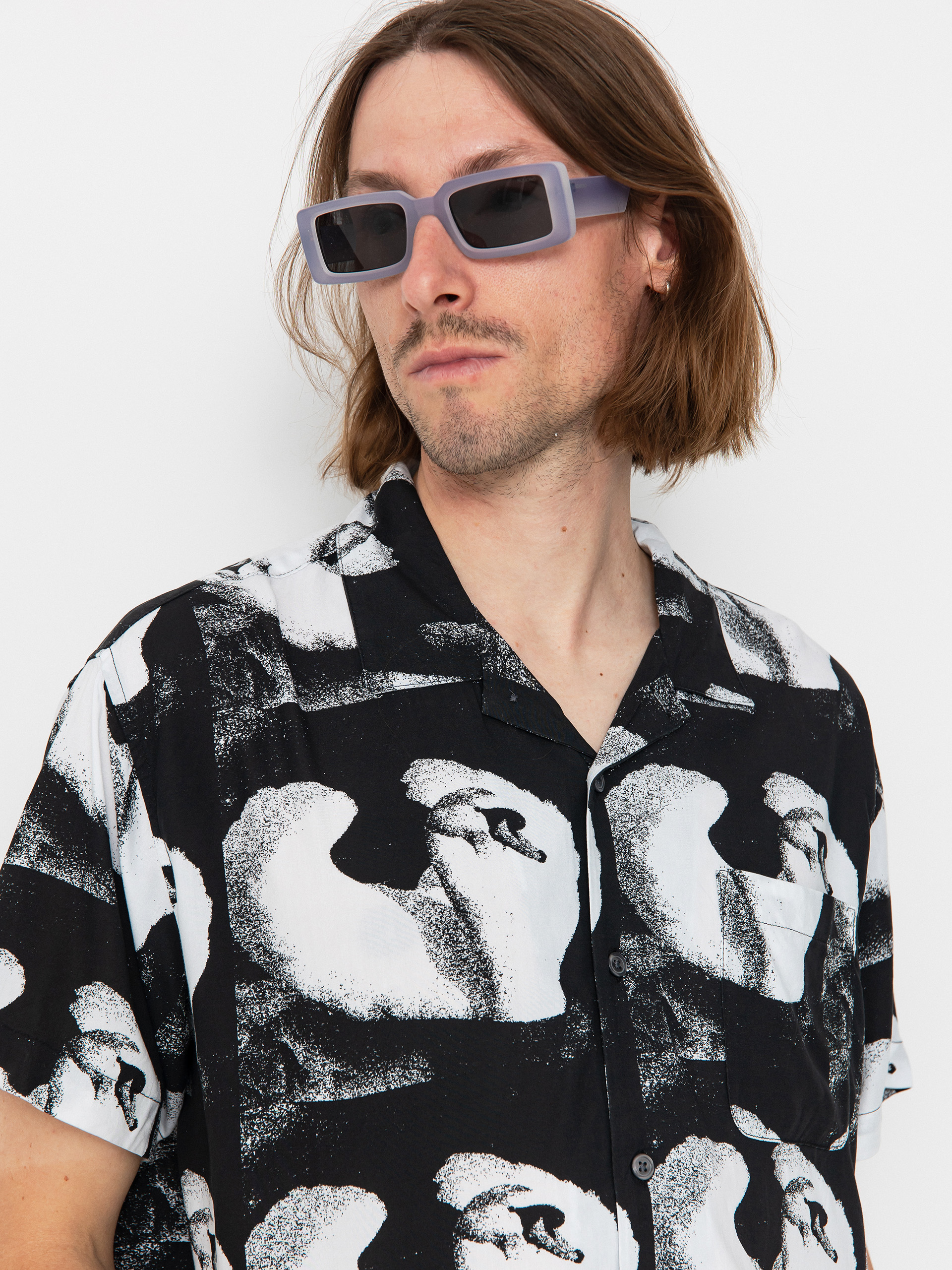 OBEY Ambre Shirt (white multi)