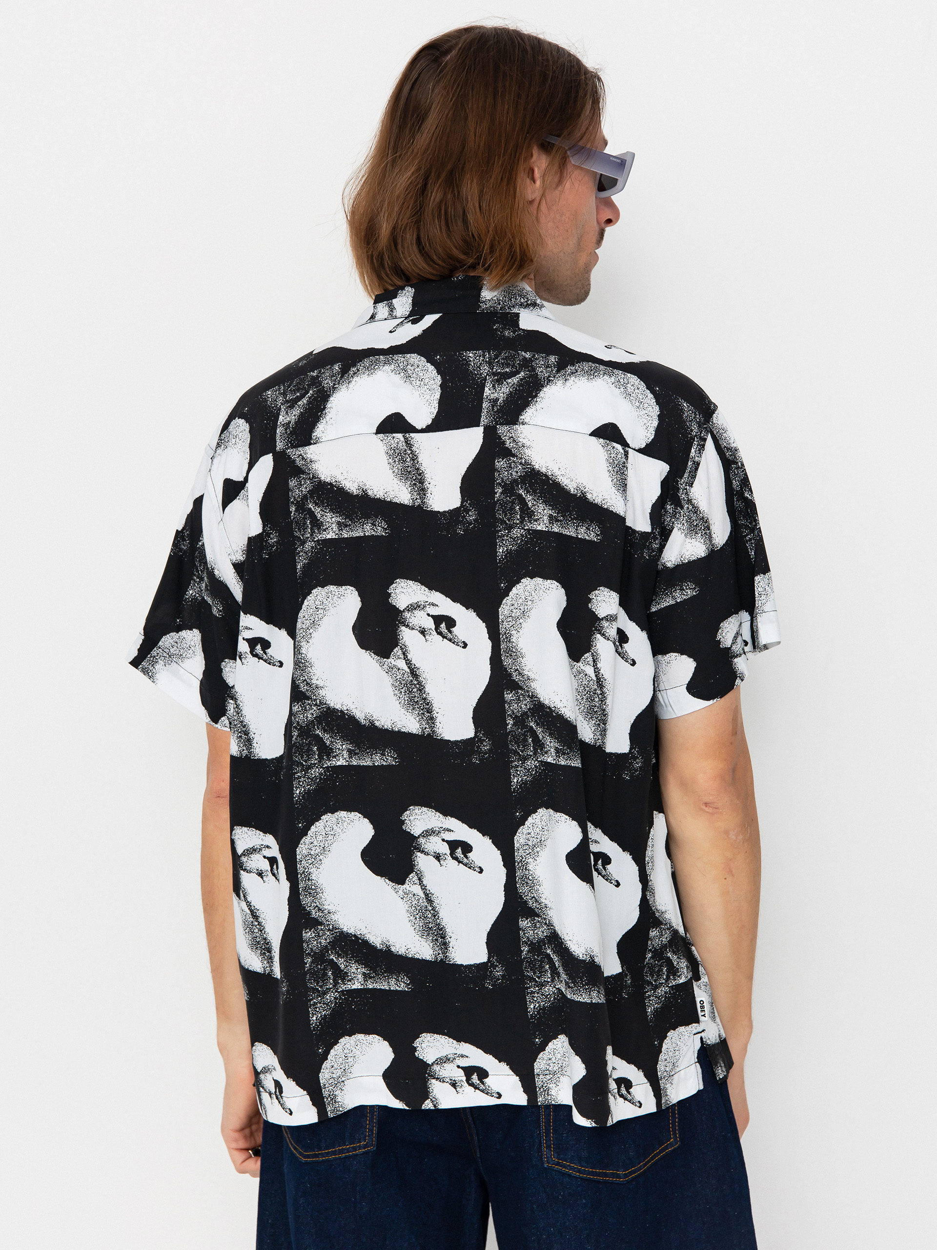 OBEY Ambre Shirt (white multi)