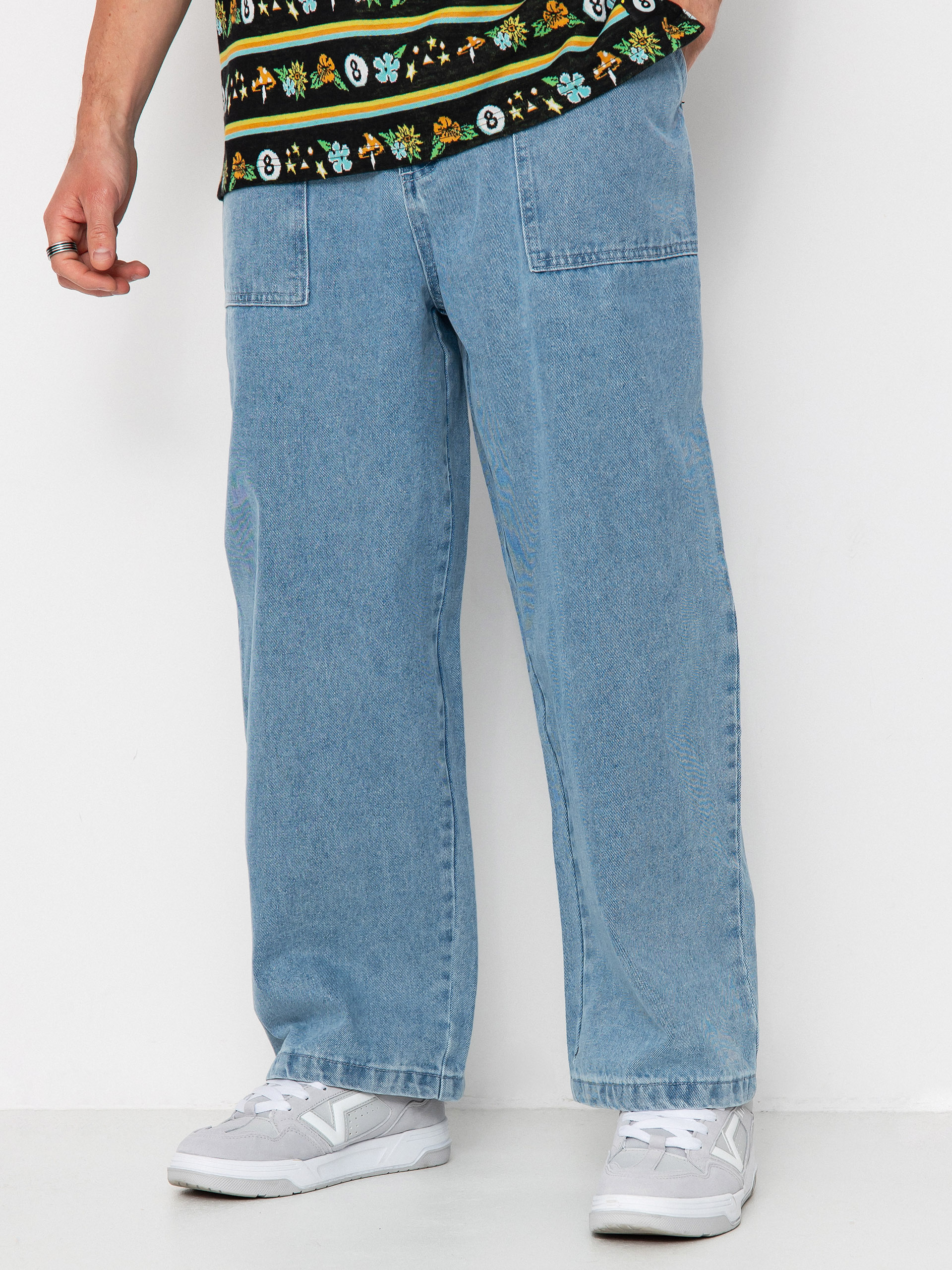 Poetic Collective Hose Painter (light denim wash)