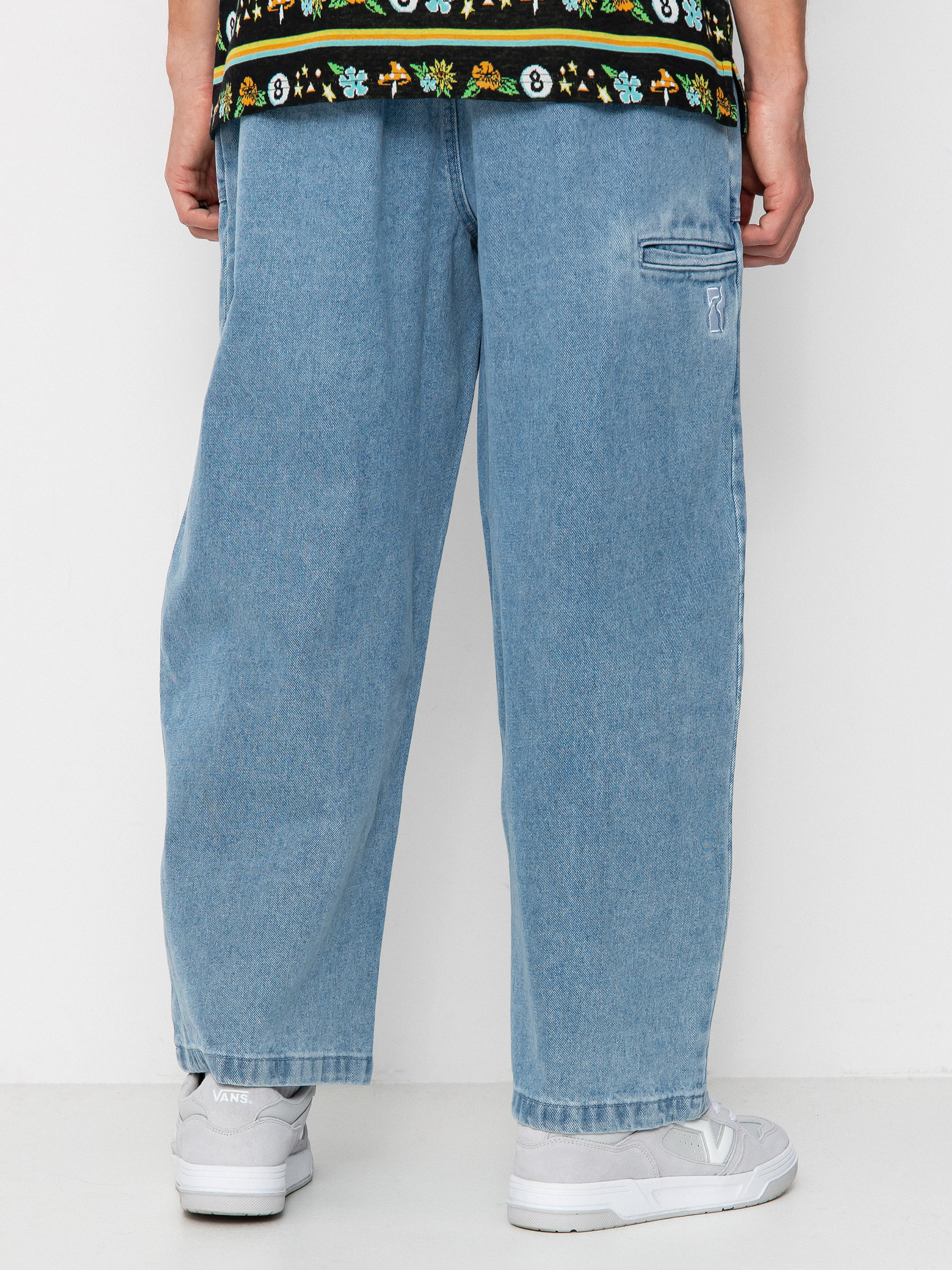 Poetic Collective Hose Painter (light denim wash)
