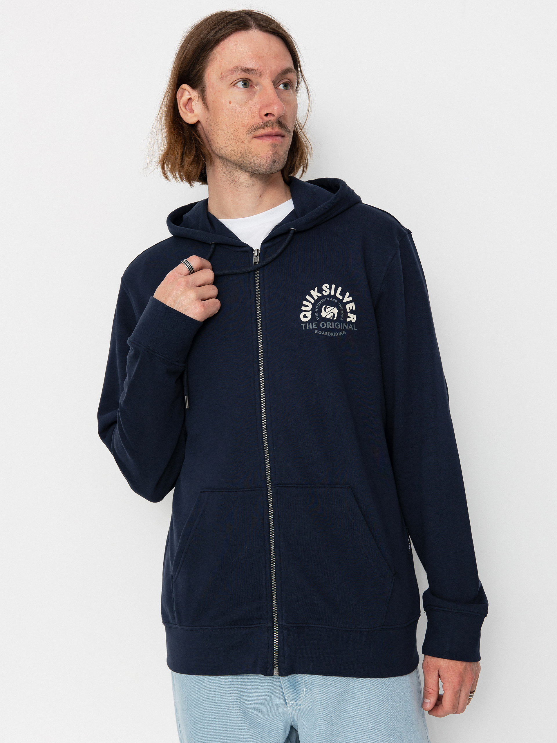 Quiksilver Graphic Mix ZHD Hoodie (dark navy)