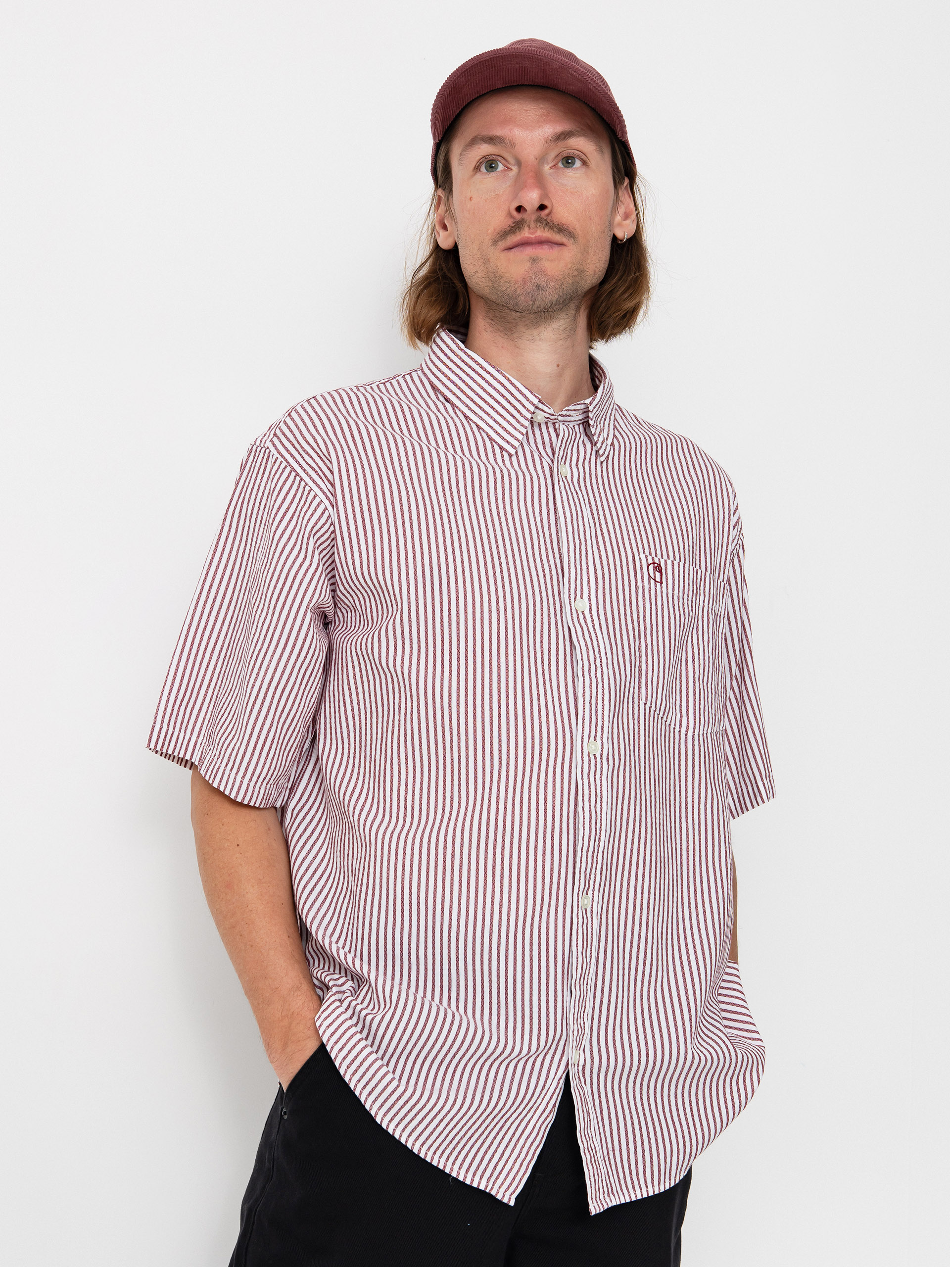 Carhartt WIP Hemd Phelps (phelps stripe/mulberry)