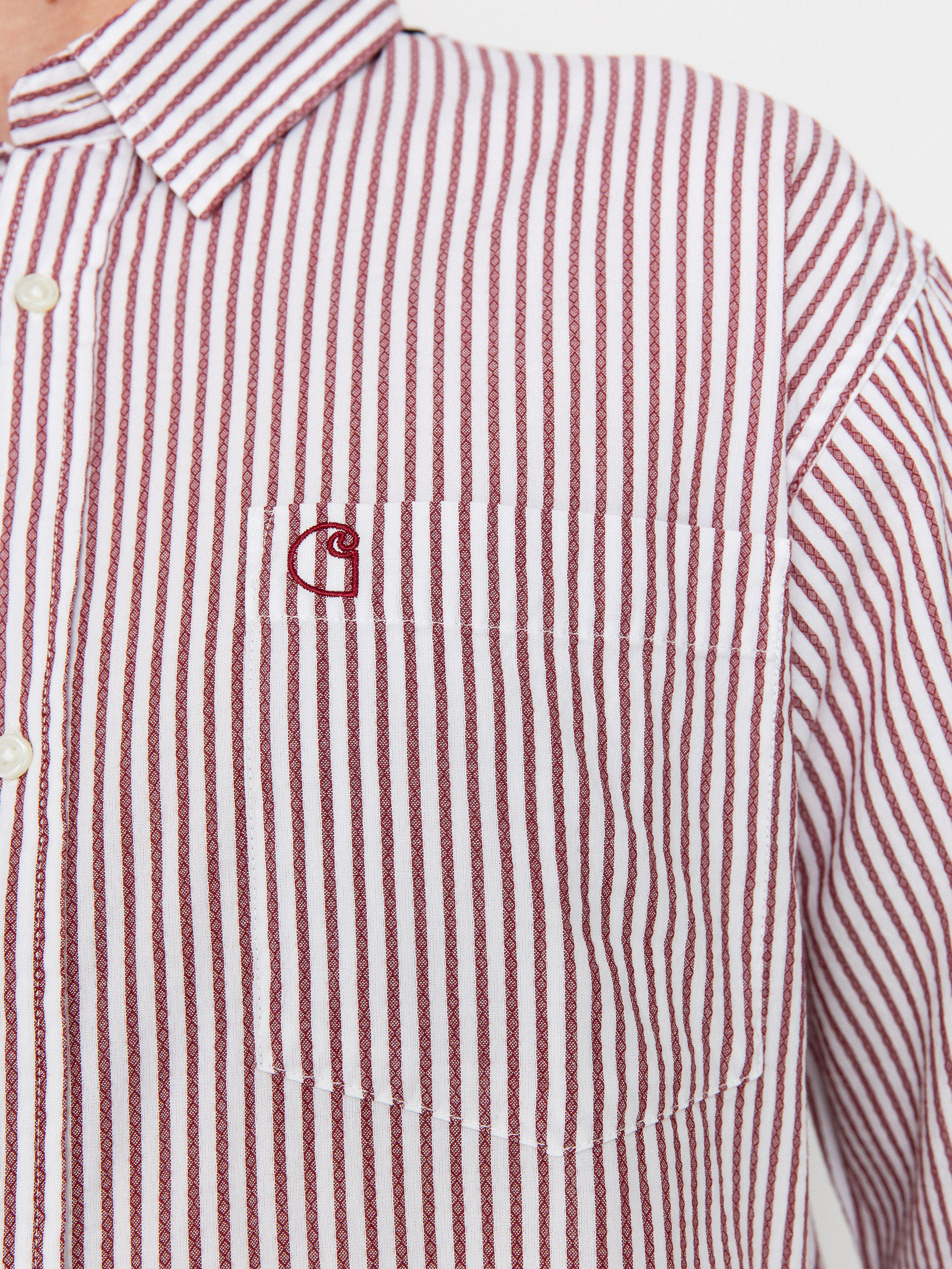 Carhartt WIP Hemd Phelps (phelps stripe/mulberry)