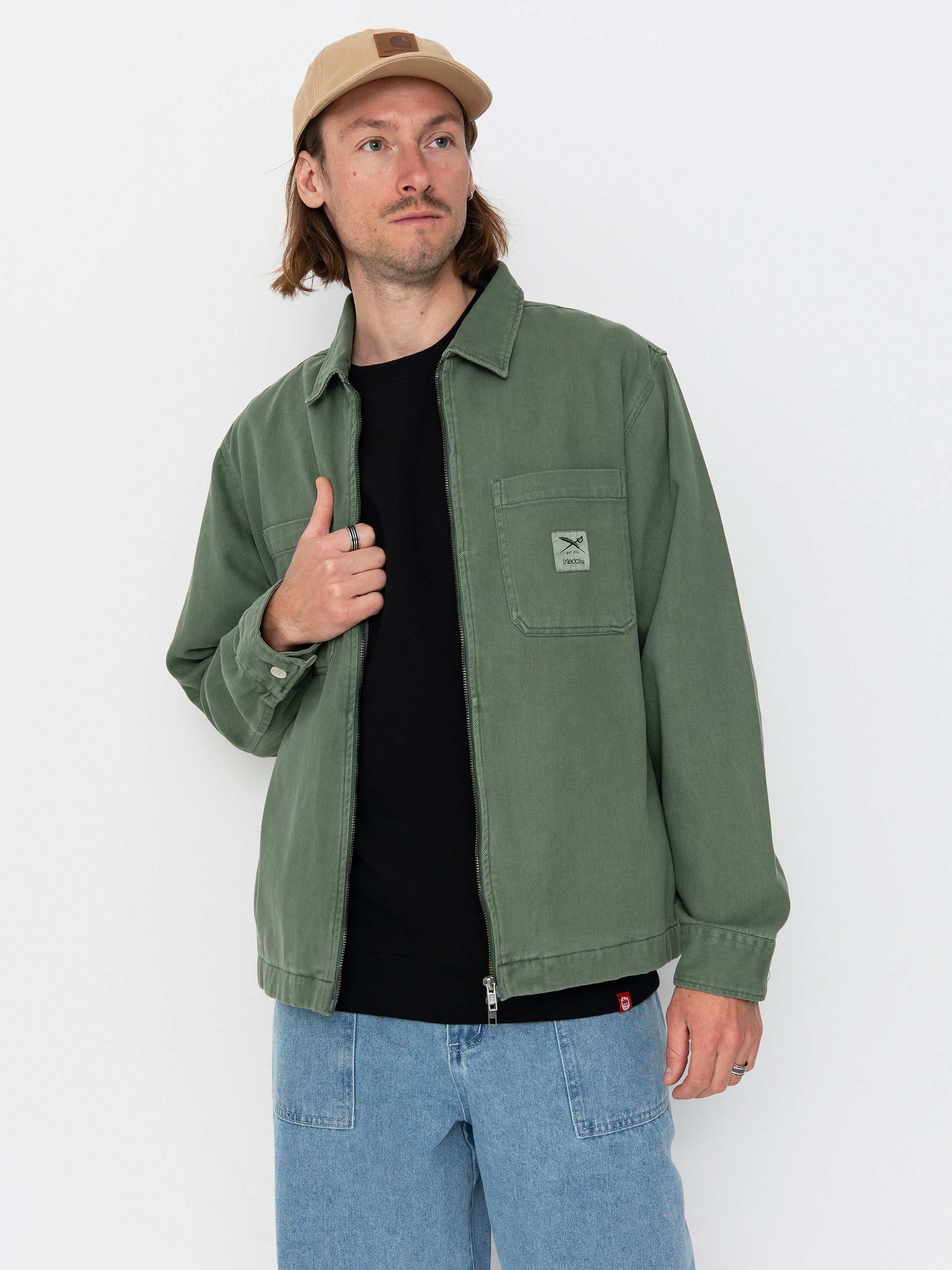 Iriedaily Jacke Nanolo Shirt (sage)