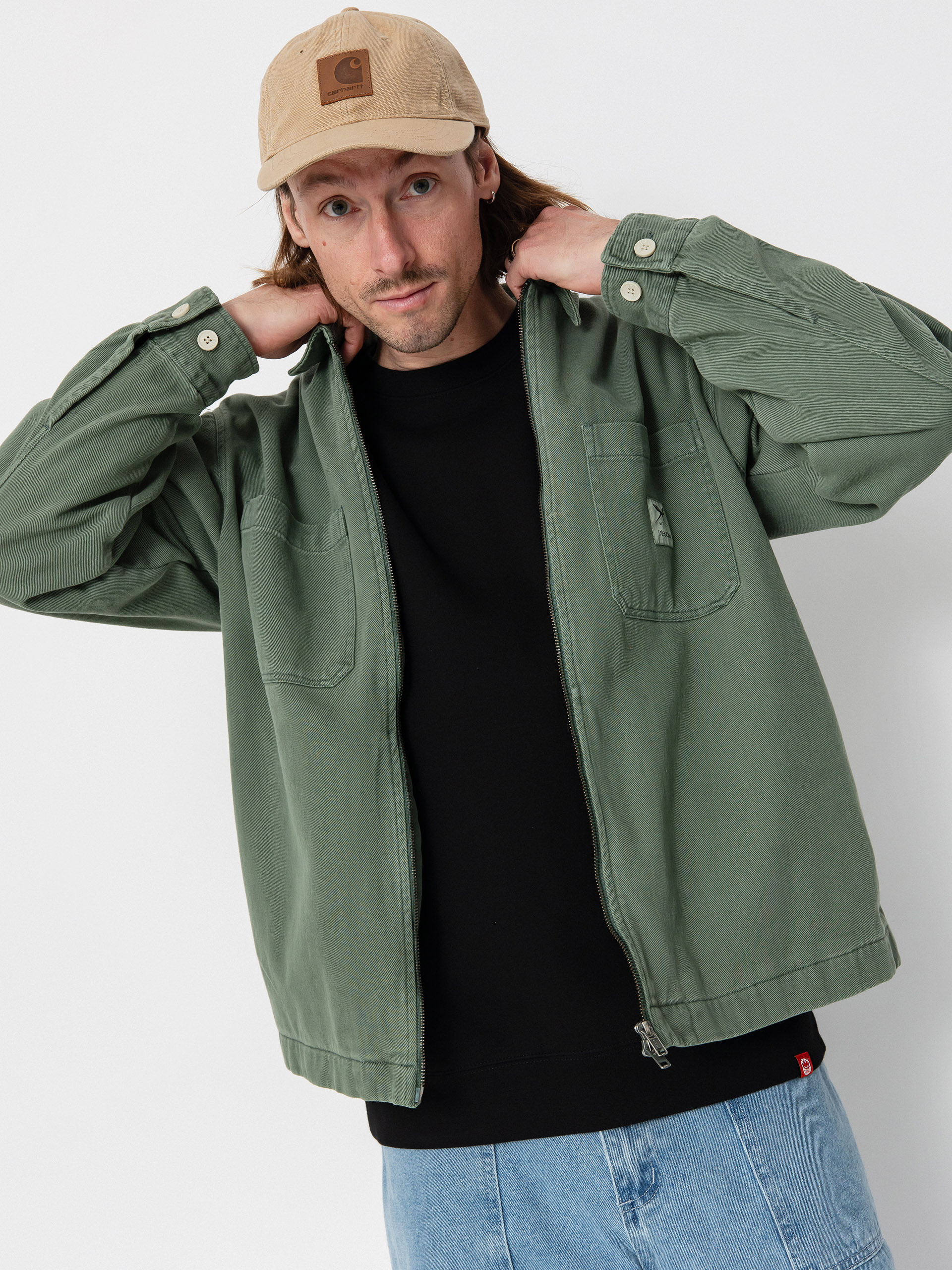 Iriedaily Jacket Nanolo Shirt (sage)