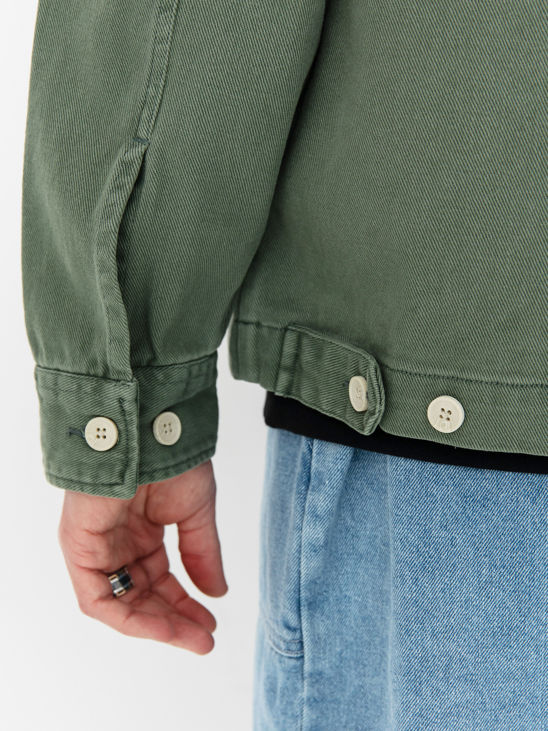 Iriedaily Jacket Nanolo Shirt (sage)