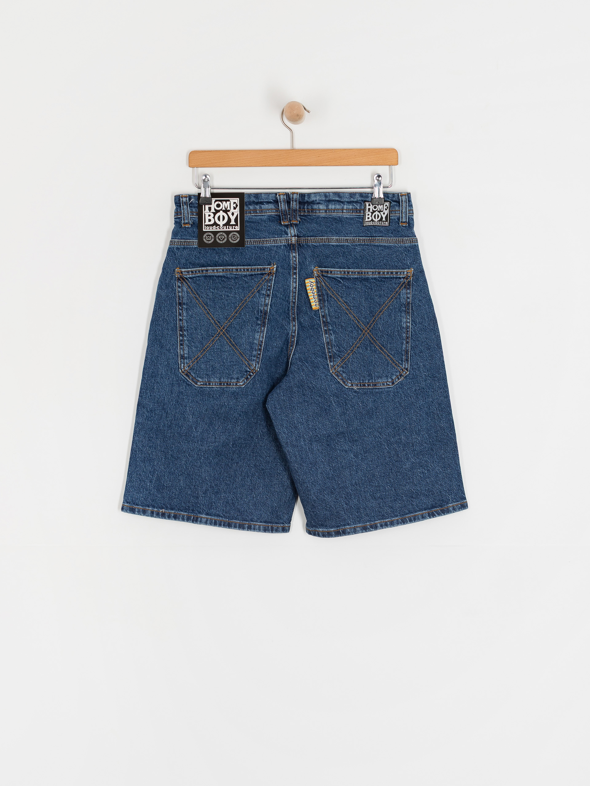 Homeboy Shorts X Tra Monster (washed blue)