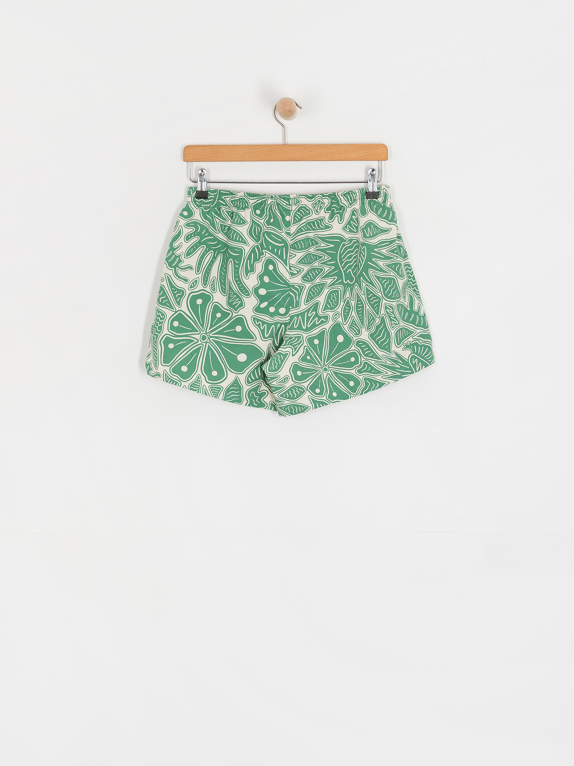 Patagonia Shorts Baggies 5in Wmn (bees and flowers/heartleaf green)