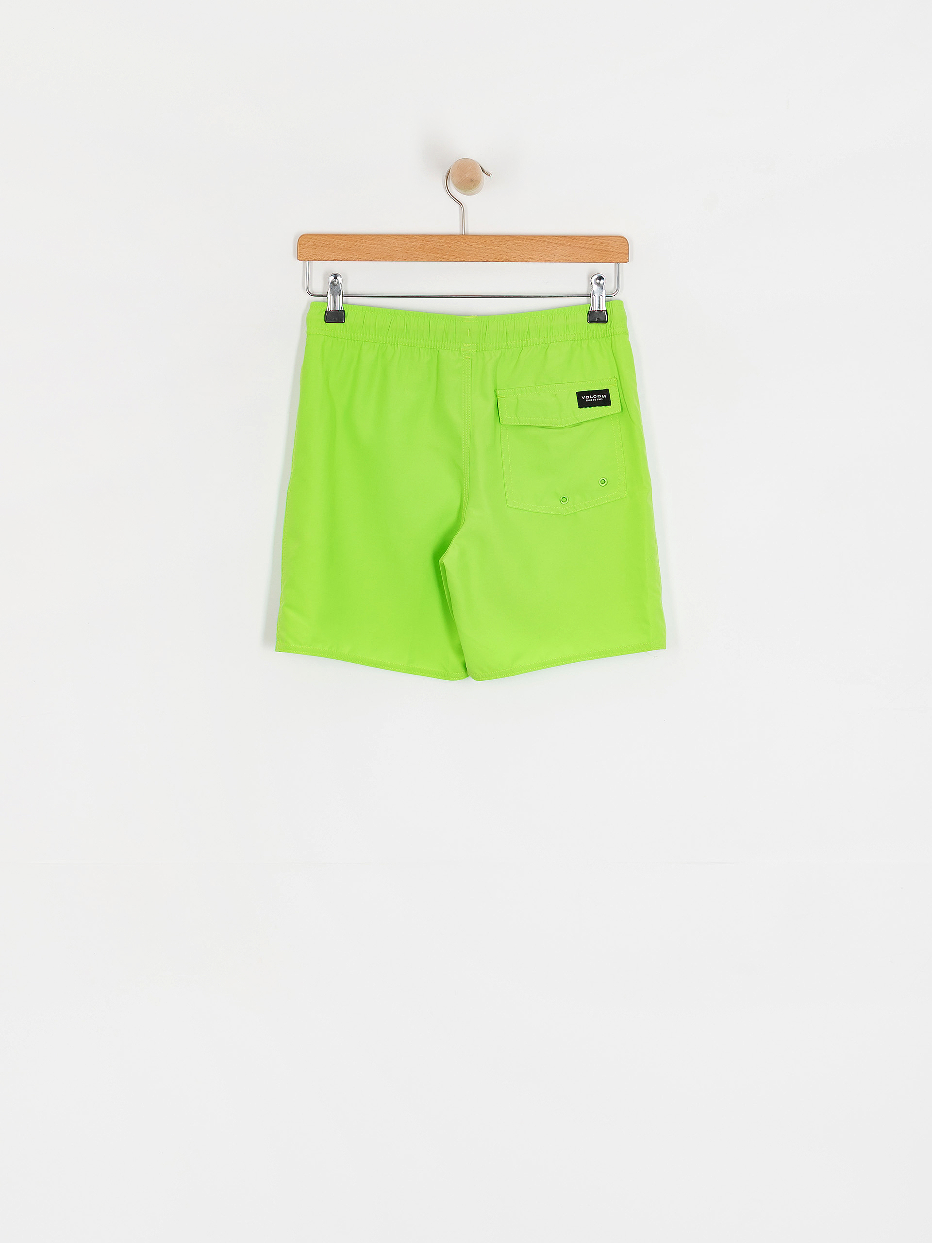 Volcom Lido Solid JR Shorts (electric green)