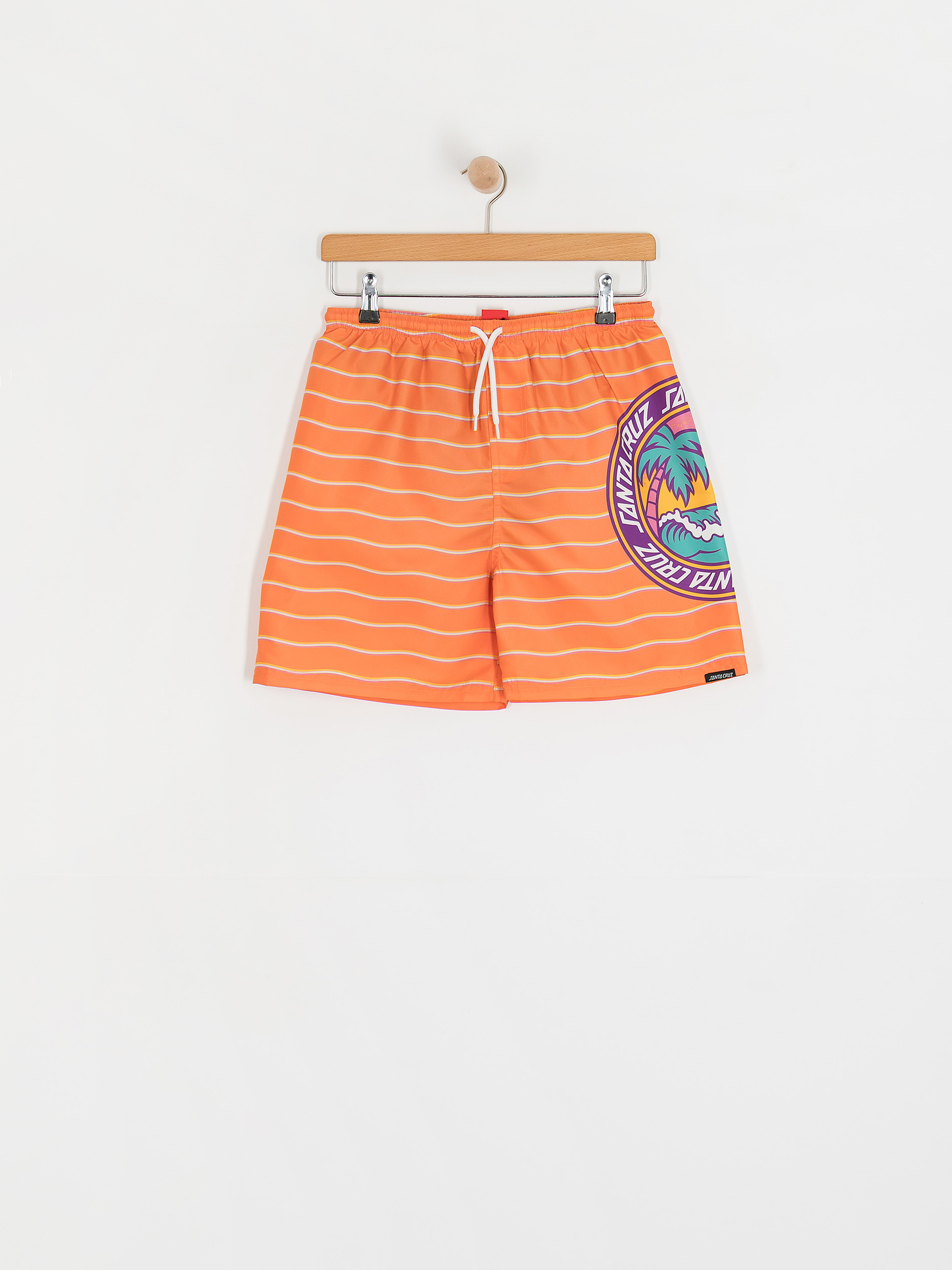 Santa Cruz Youth Paradise Break JR Shorts (apricot wave stripe)