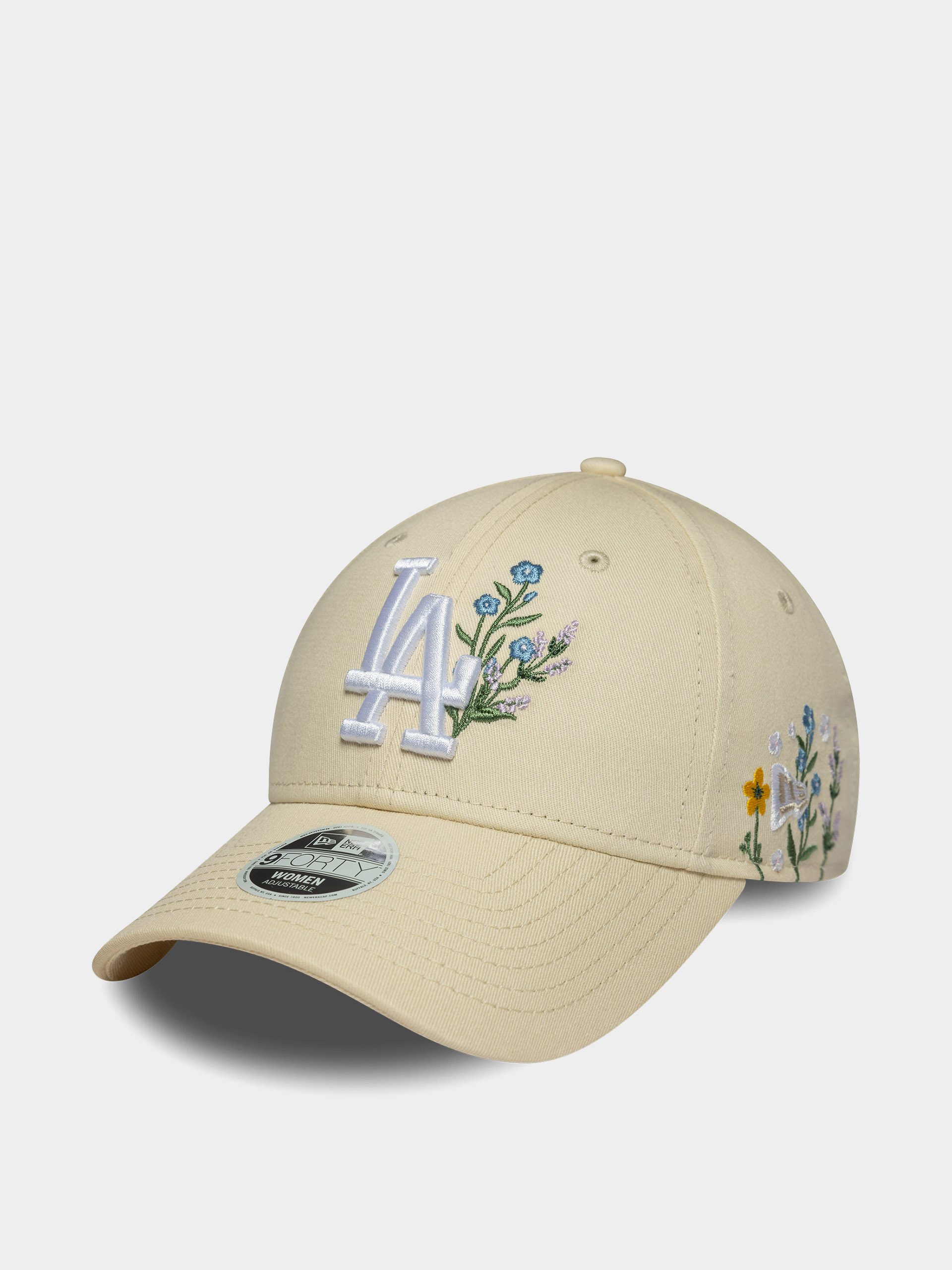New Era Cap Floral Icon 9Forty Los Angeles Dodgers Wmn (yellow)