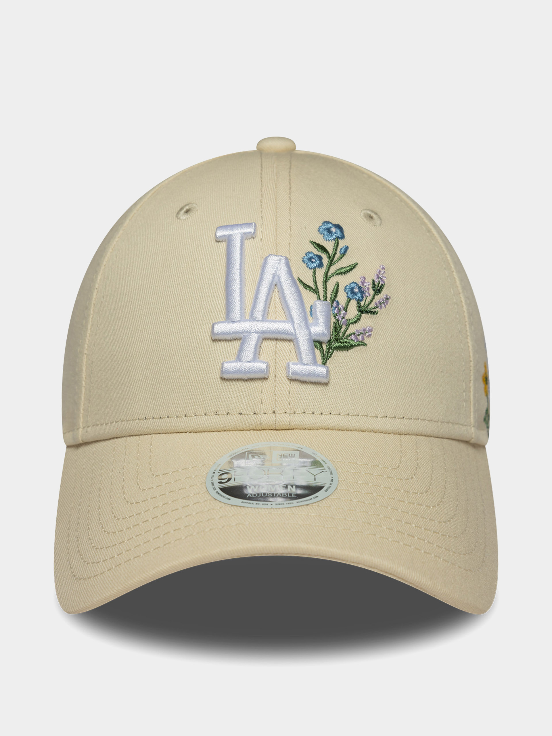 New Era Cap Floral Icon 9Forty Los Angeles Dodgers Wmn (yellow)