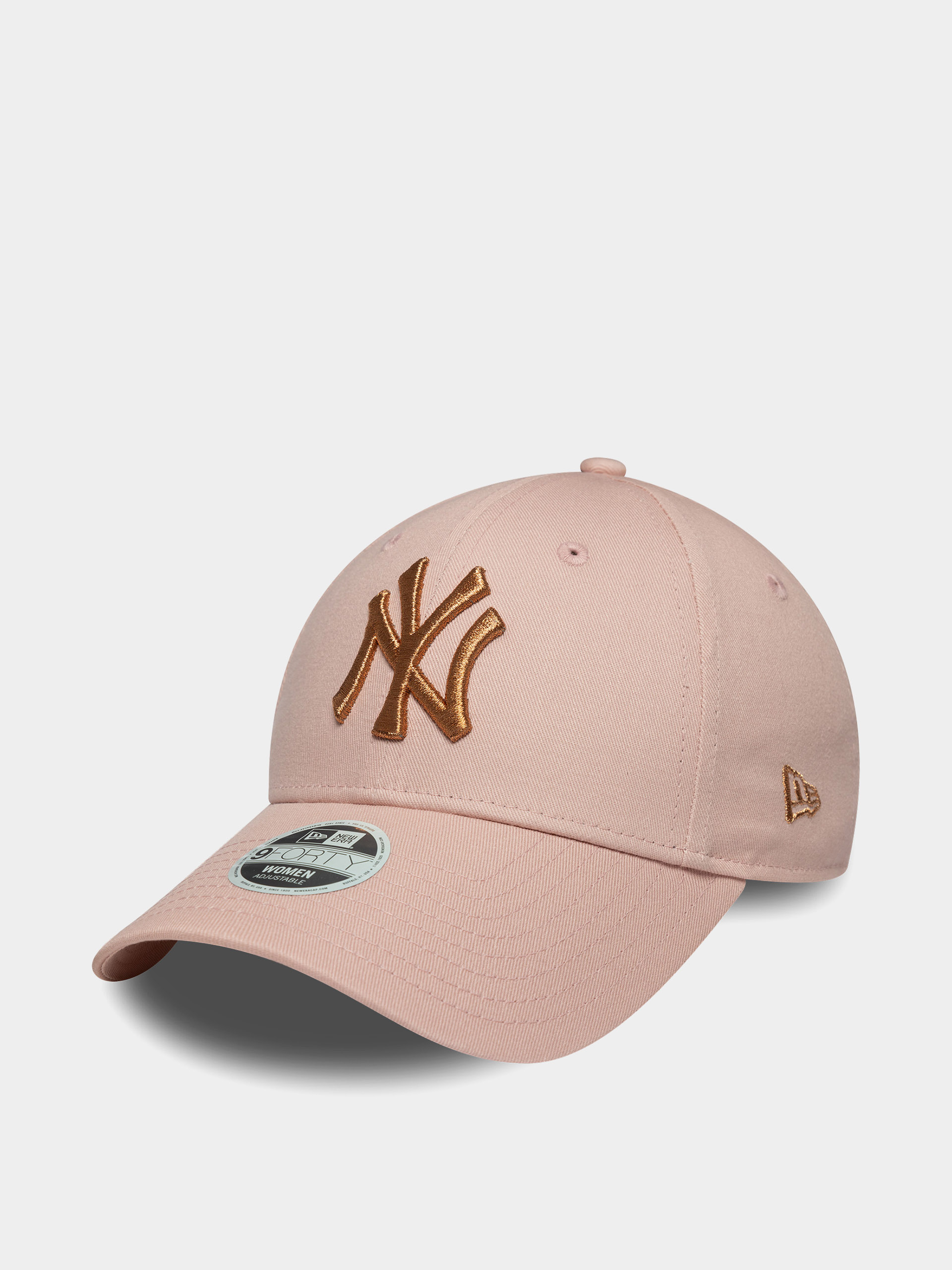 New Era Cap Metallic Logo 9Forty New York Yankees Wmn (pink)