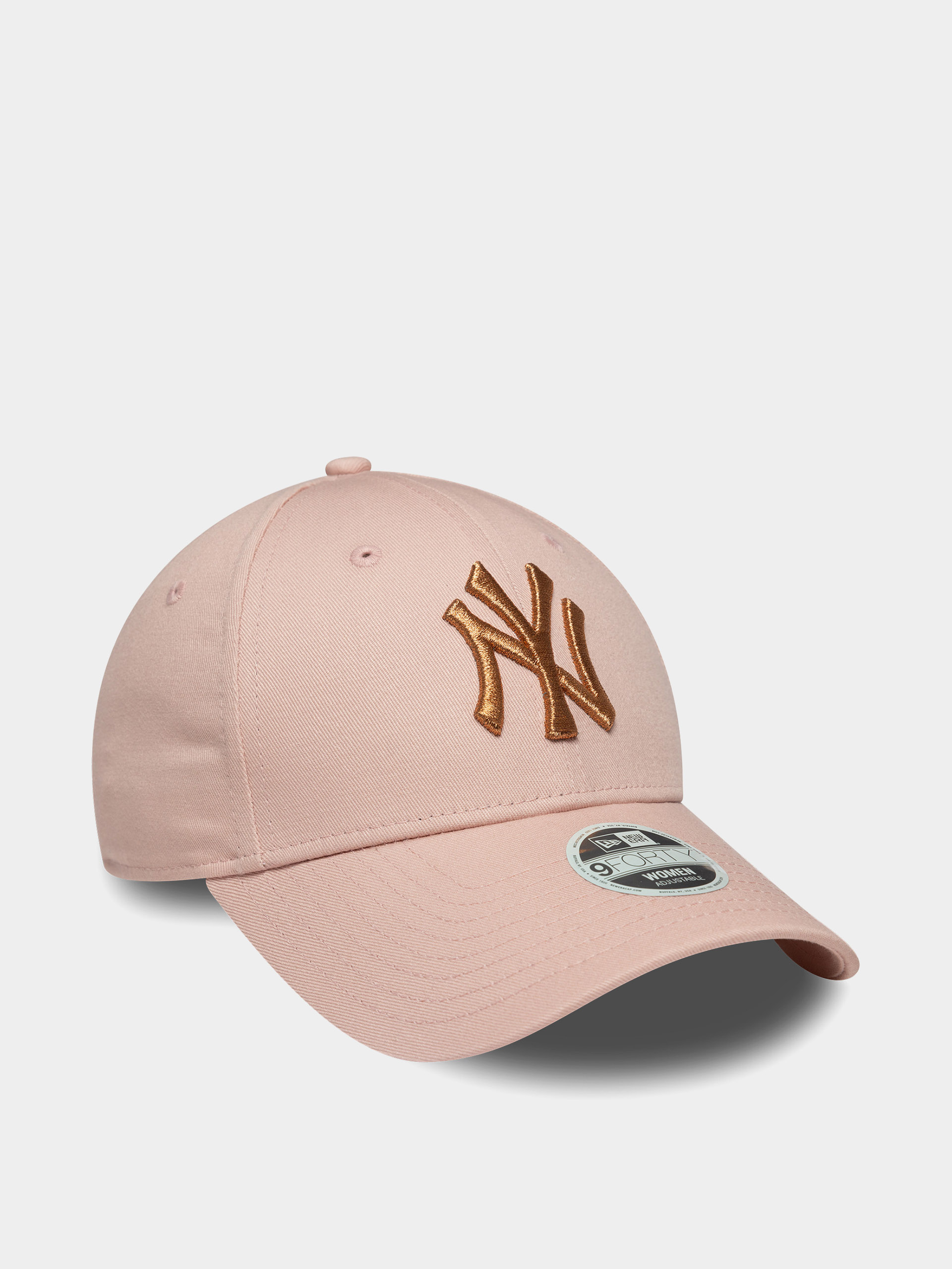 New Era Cap Metallic Logo 9Forty New York Yankees Wmn (pink)